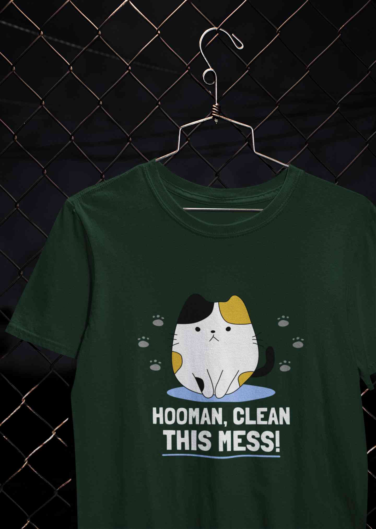 Human Clean This Mess Funny Mens Half Sleeves T-shirt- FunkyTeesClub
