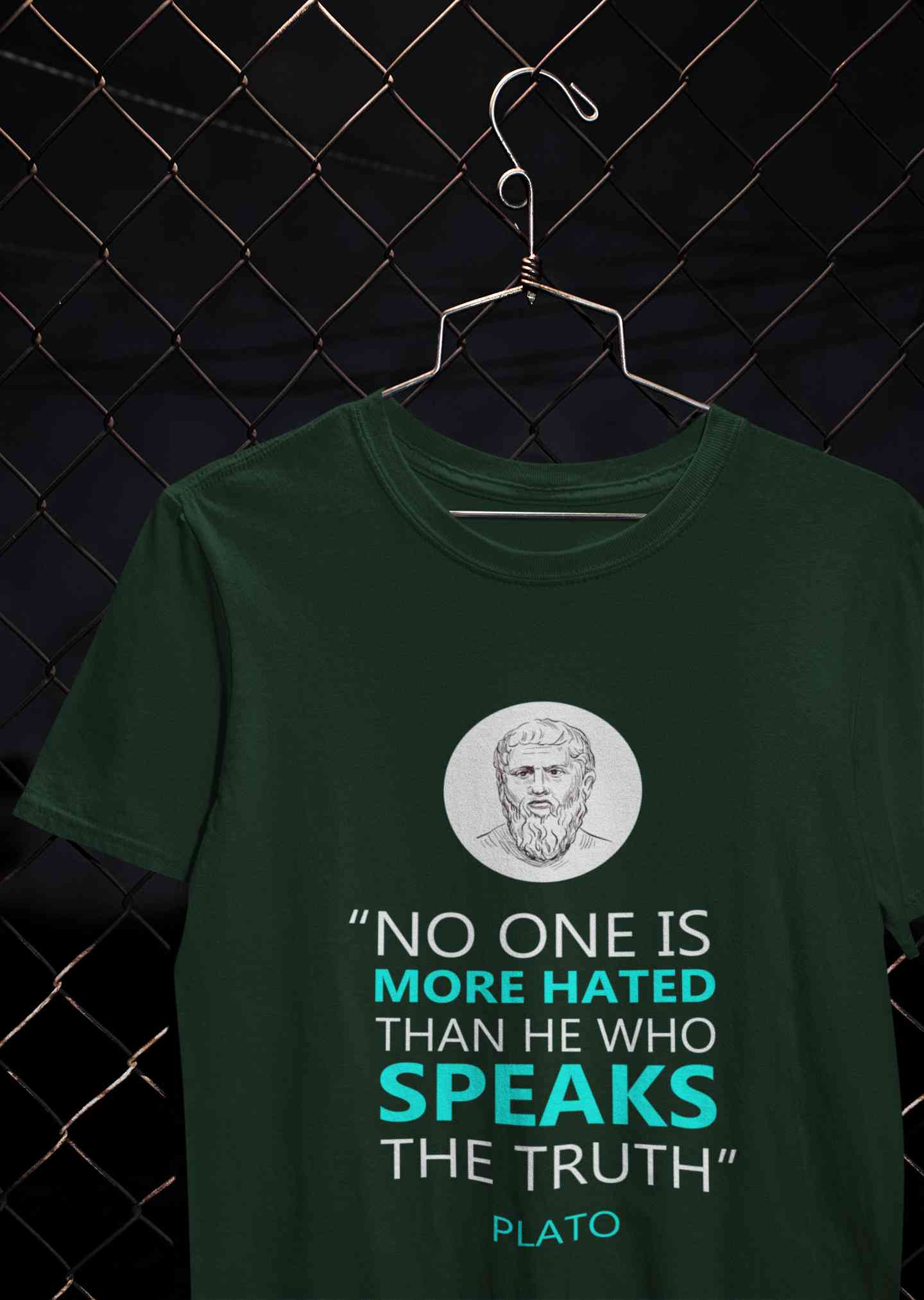 Plato Quote Women Half Sleeves T-shirt- FunkyTeesClub