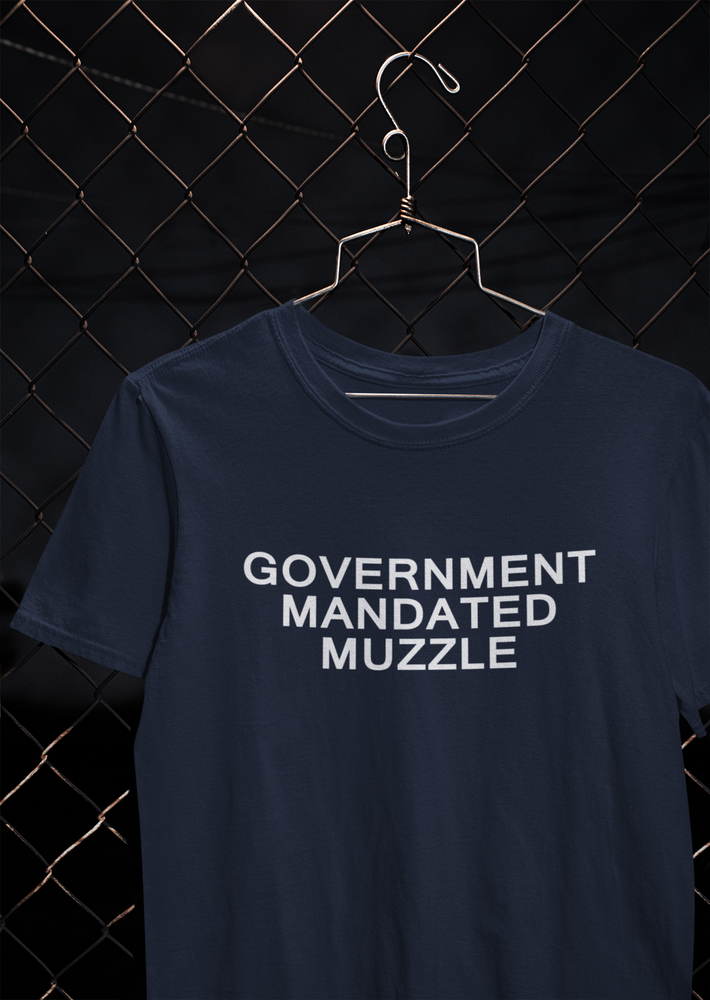 Government Mandated Muzzle Anti Government Women Half Sleeves T-shirt- FunkyTeesClub