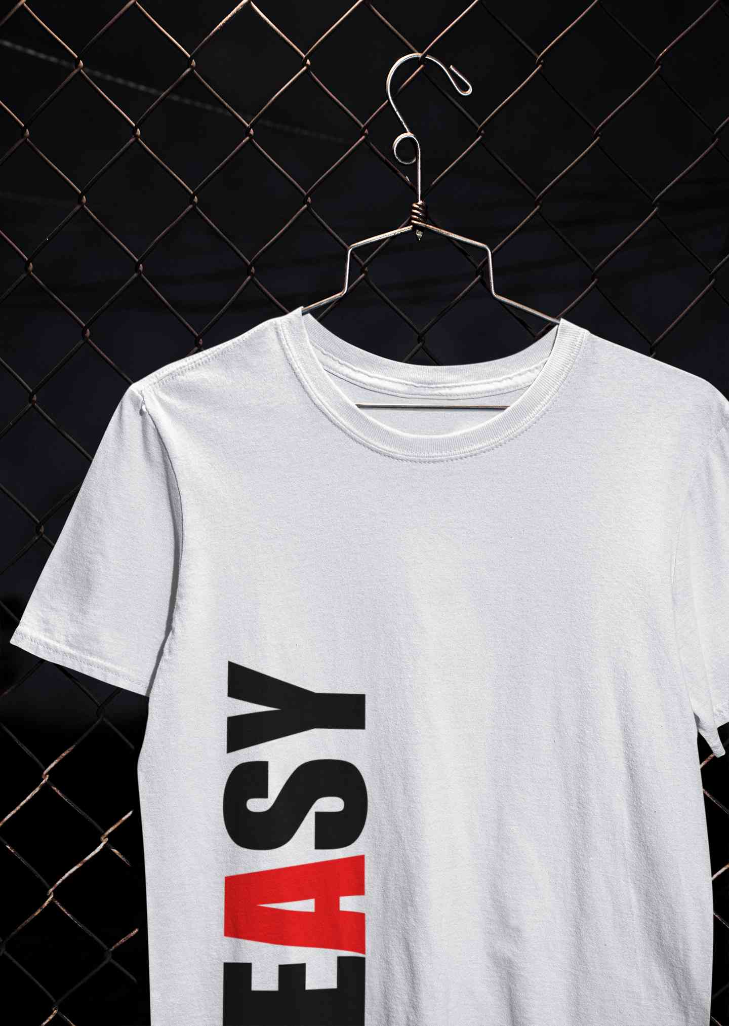 Easy Mens Half Sleeves T-shirt- FunkyTeesClub