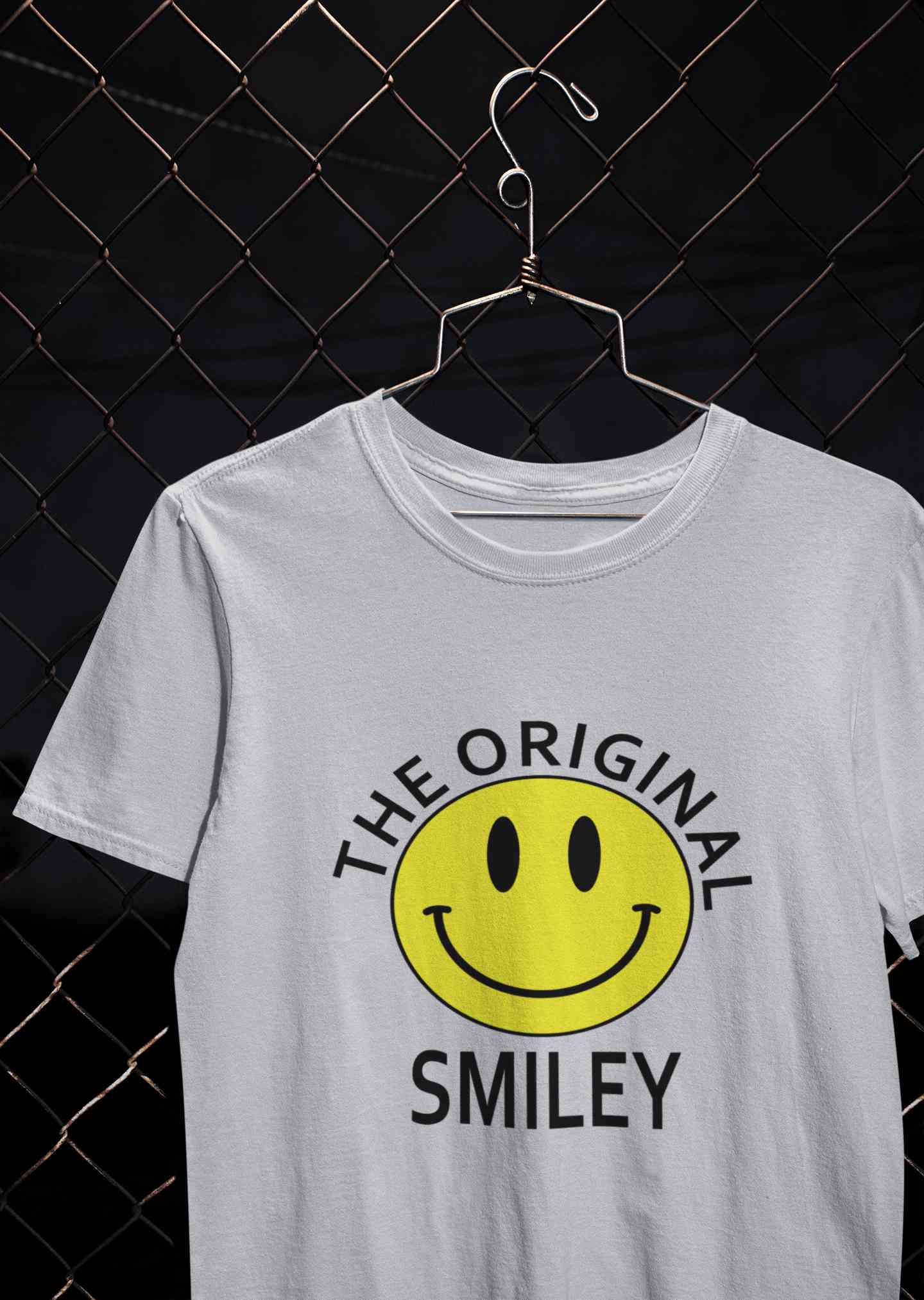 The Original Smiley Women Half Sleeves T-shirt- FunkyTeesClub