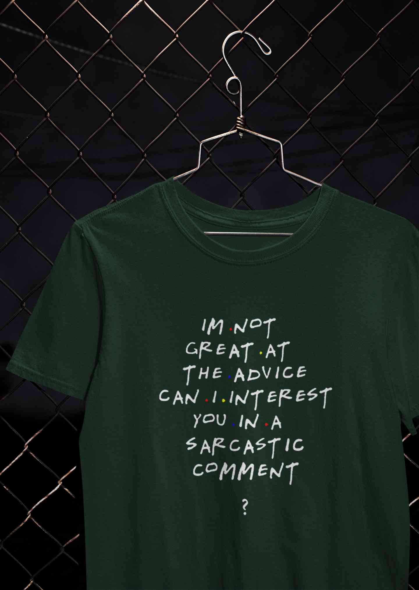 F.R.I.E.N.D.S Sarcastic Comment Chandler Women Half Sleeves T-shirt- FunkyTeesClub