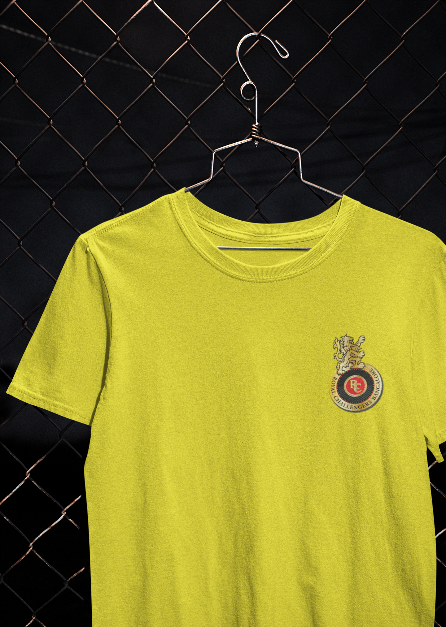 Rcb Logo Side Pocket Women Half Sleeves T-shirt- FunkyTeesClub