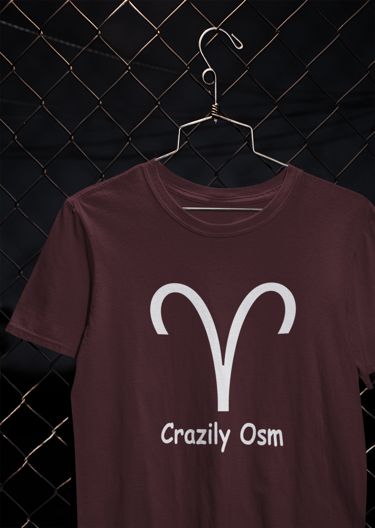 Aries Zodiac Sign Mens Half Sleeves T-shirt- FunkyTeesClub