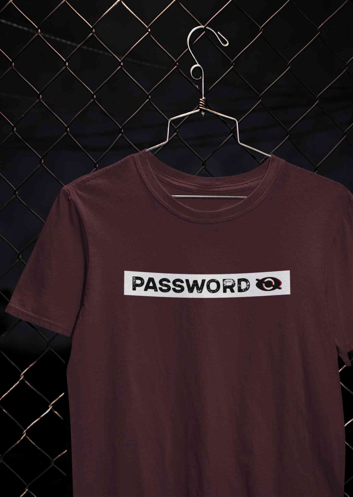 Password Mens Half Sleeves T-shirt- FunkyTeesClub