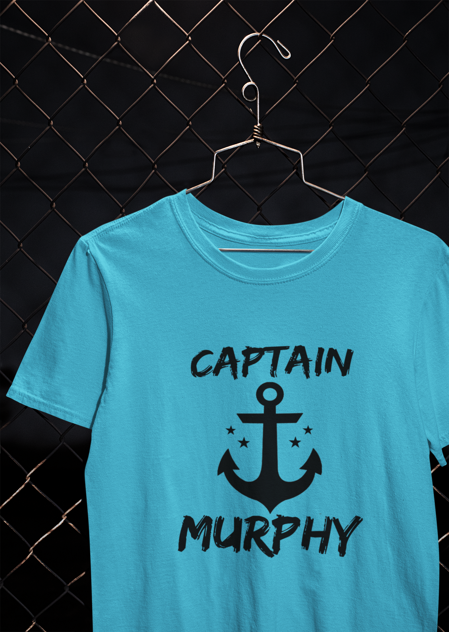 Captain Murphy Merchant Navy Mens Half Sleeves T-shirt- FunkyTeesClub