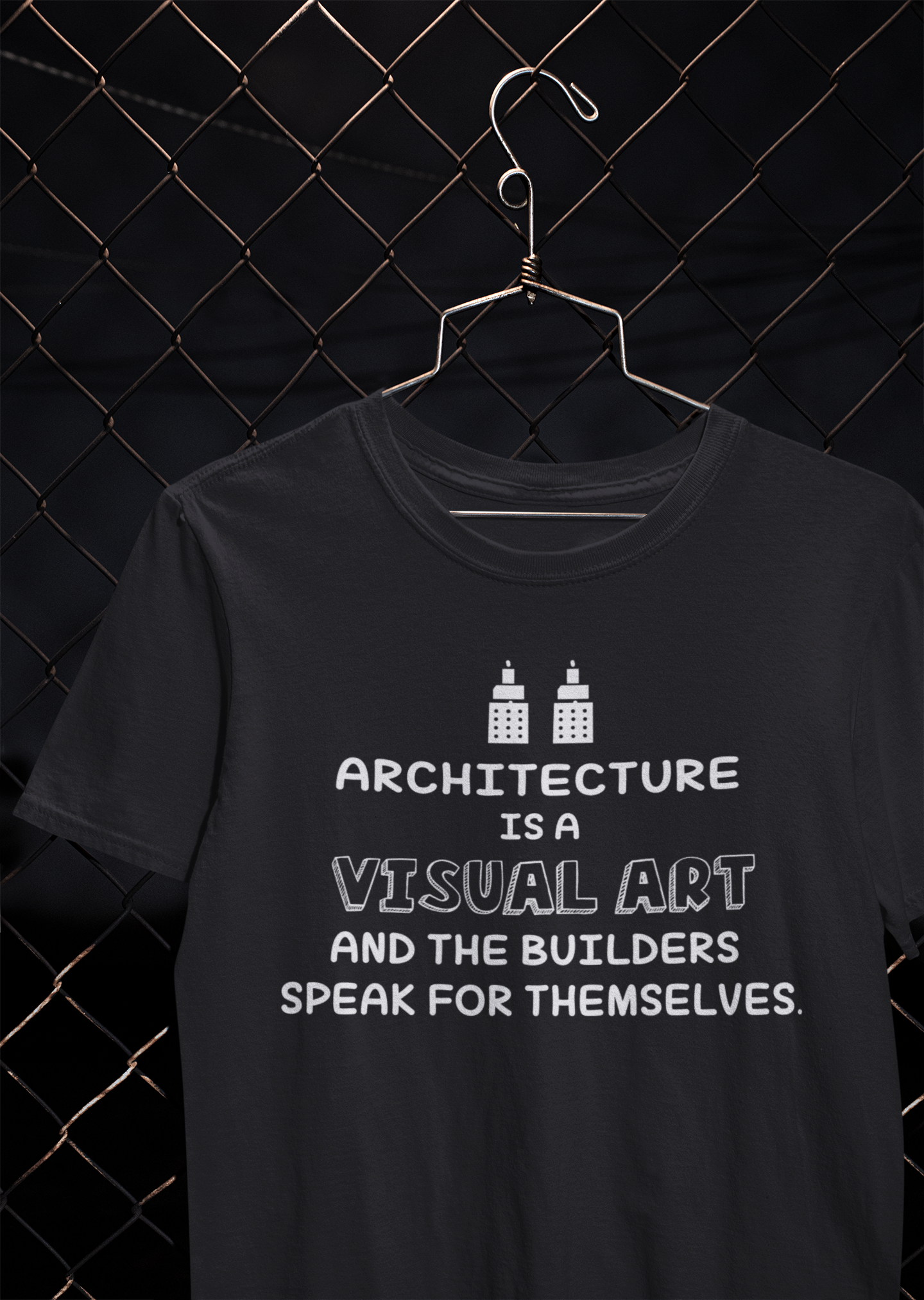 Architecture Visual Art Architect Profession Mens Half Sleeves T-shirt- FunkyTeesClub