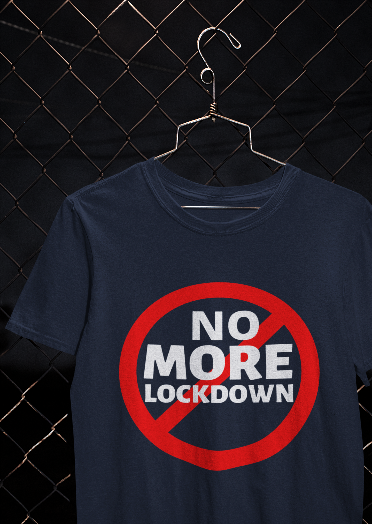 No More Lockdown Anti Government Women Half Sleeves T-shirt- FunkyTeesClub