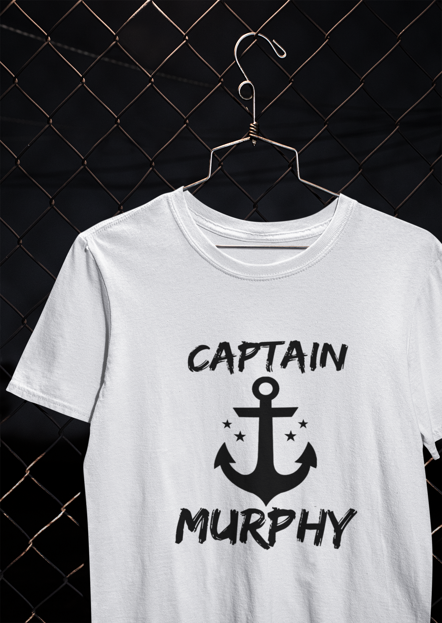 Captain Murphy Merchant Navy Mens Half Sleeves T-shirt- FunkyTeesClub