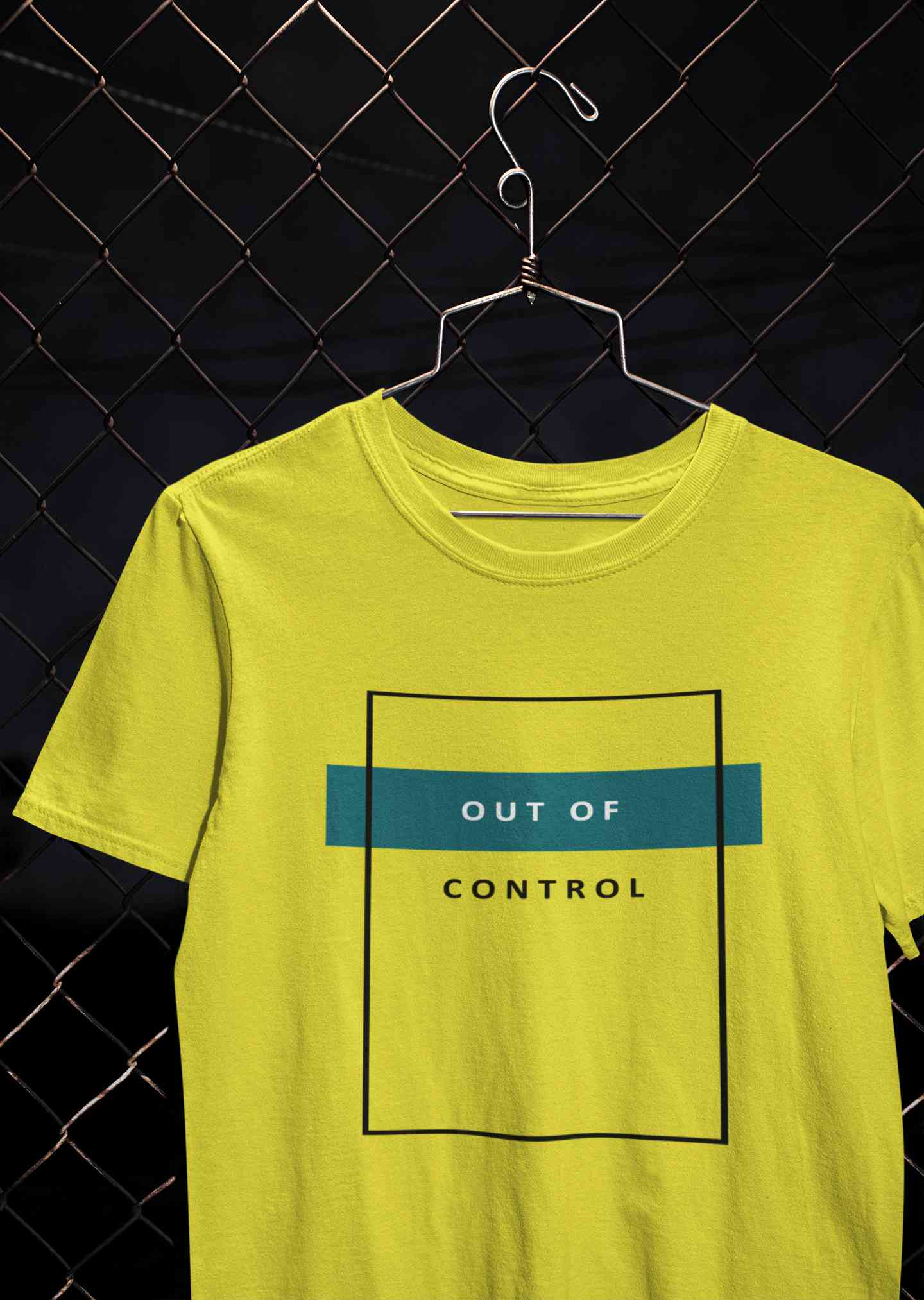 Out Of Control Women Half Sleeves T-shirt- FunkyTeesClub