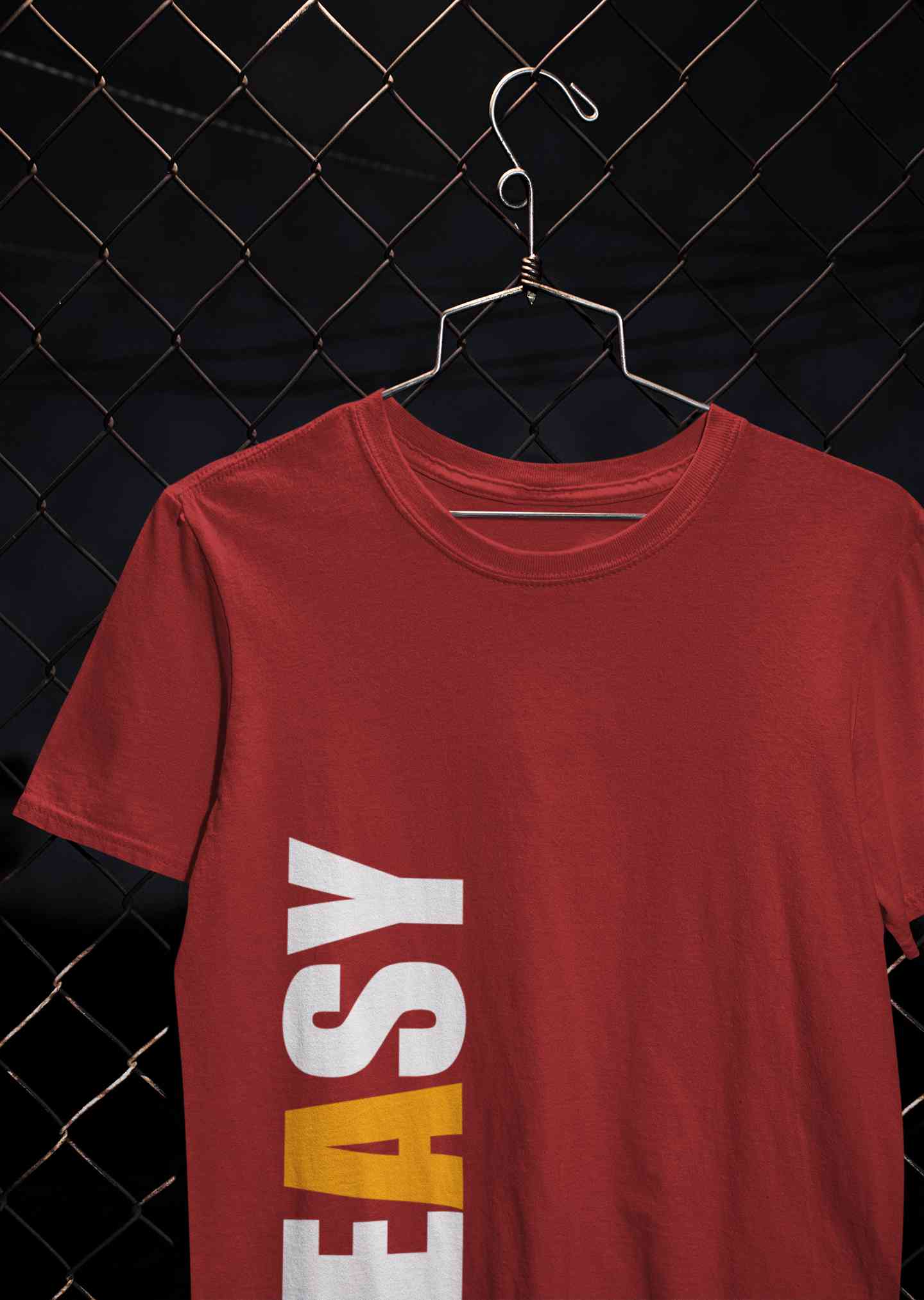 Easy Mens Half Sleeves T-shirt- FunkyTeesClub
