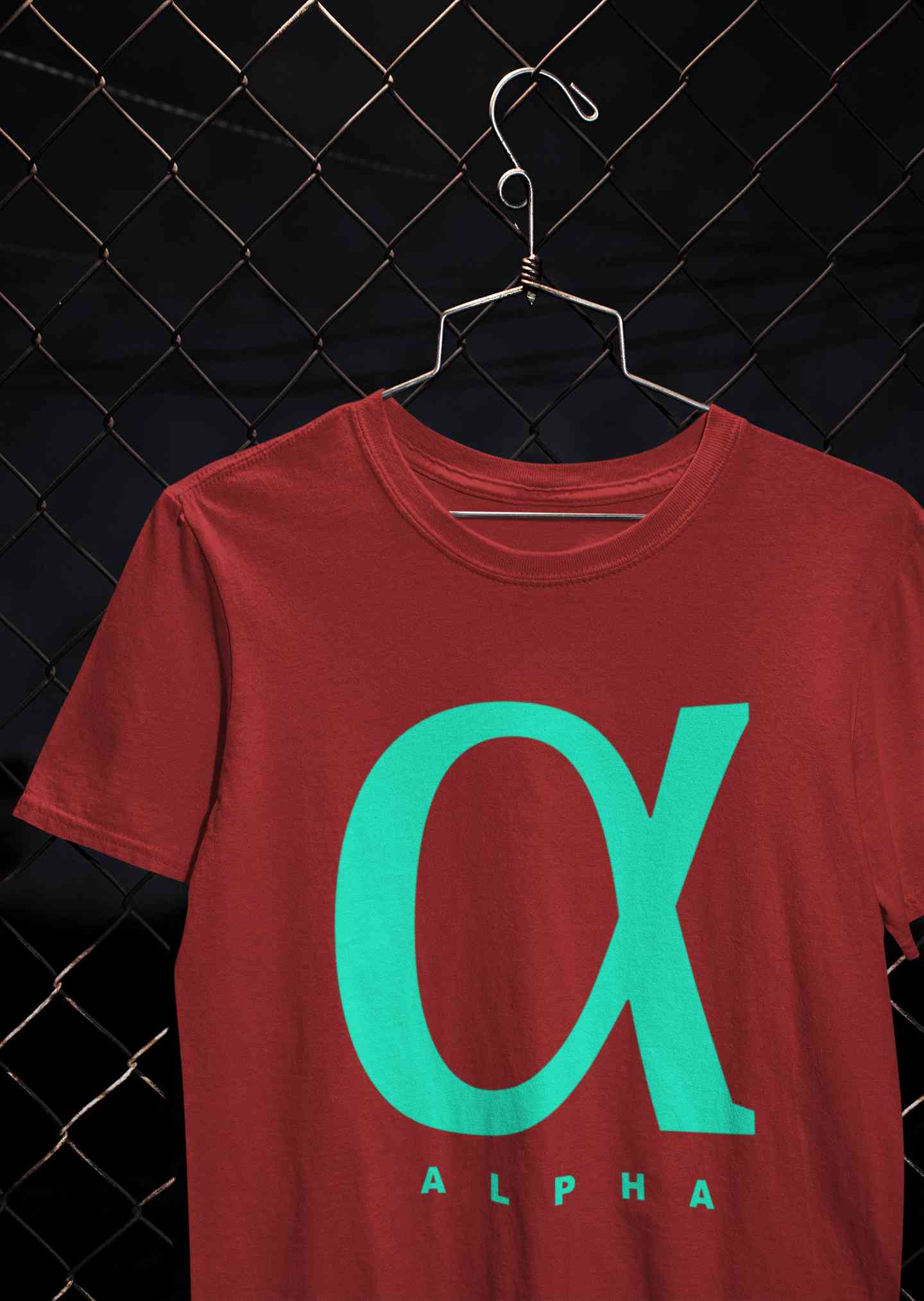 Alpha Women Half Sleeves T-shirt- FunkyTeesClub