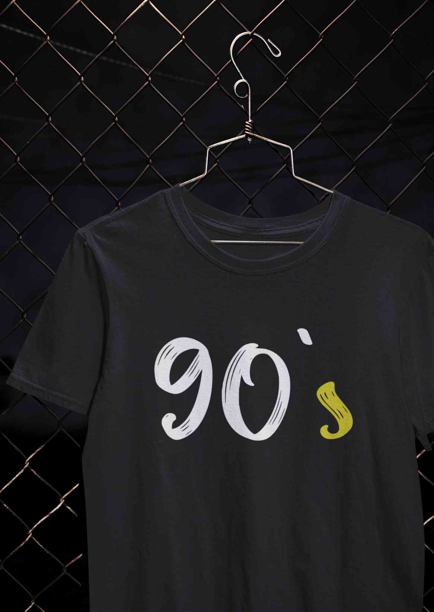 90s Mens Half Sleeves T-shirt- FunkyTeesClub