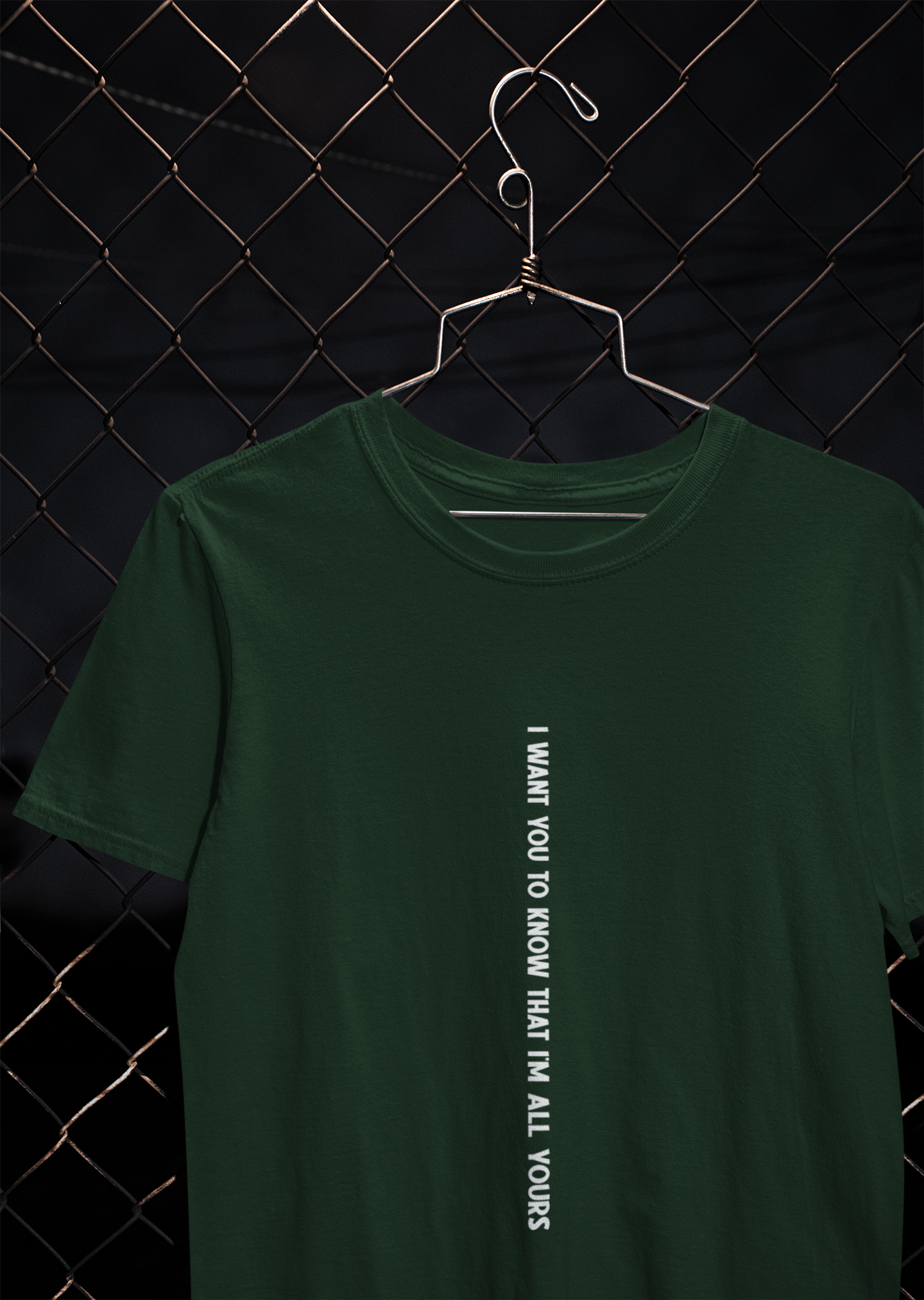 I Want You To Know That I Am All Yours Quotes Mens Half Sleeves T-shirt- FunkyTeesClub
