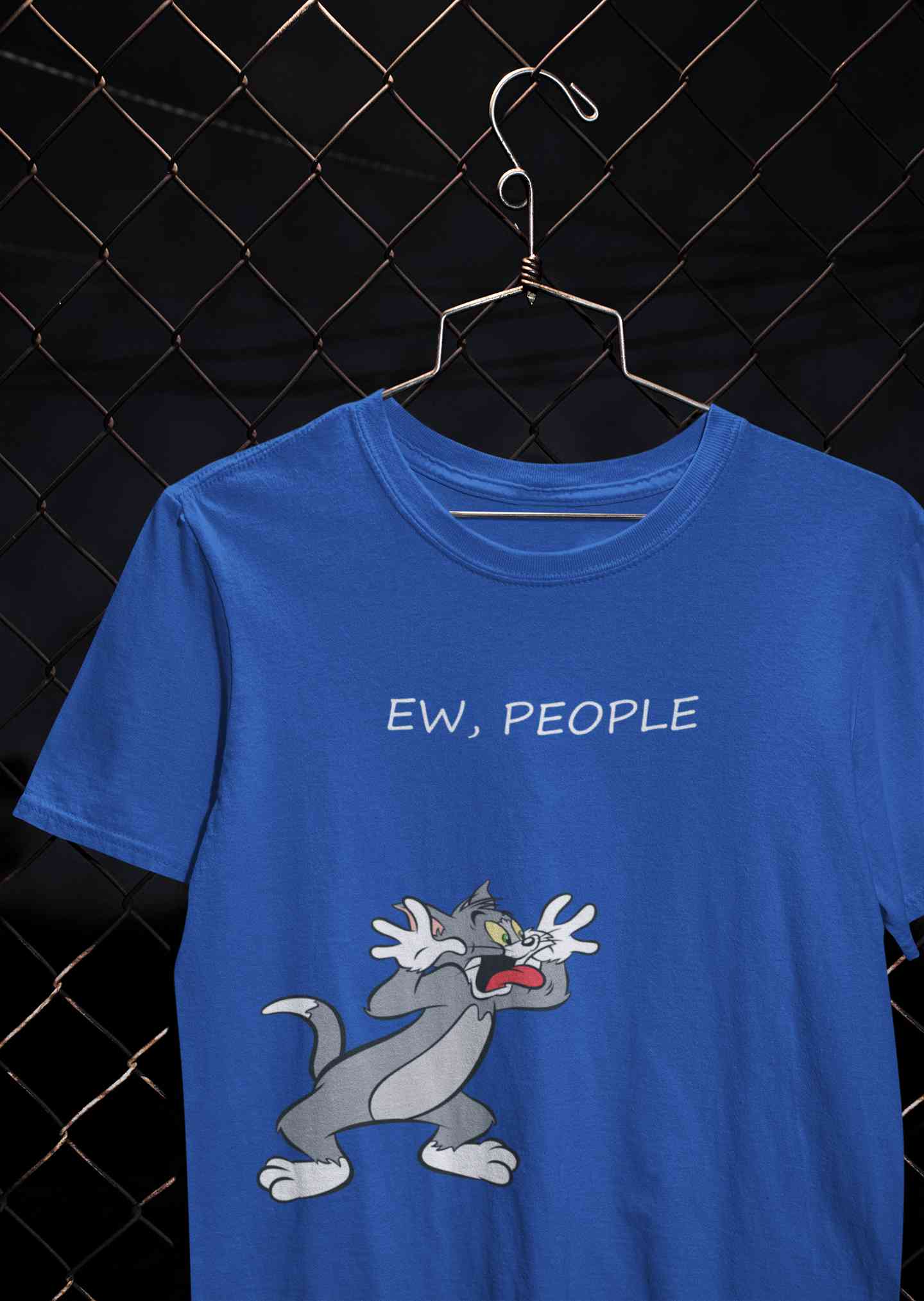Ew People Mens Half Sleeves T-shirt- FunkyTeesClub