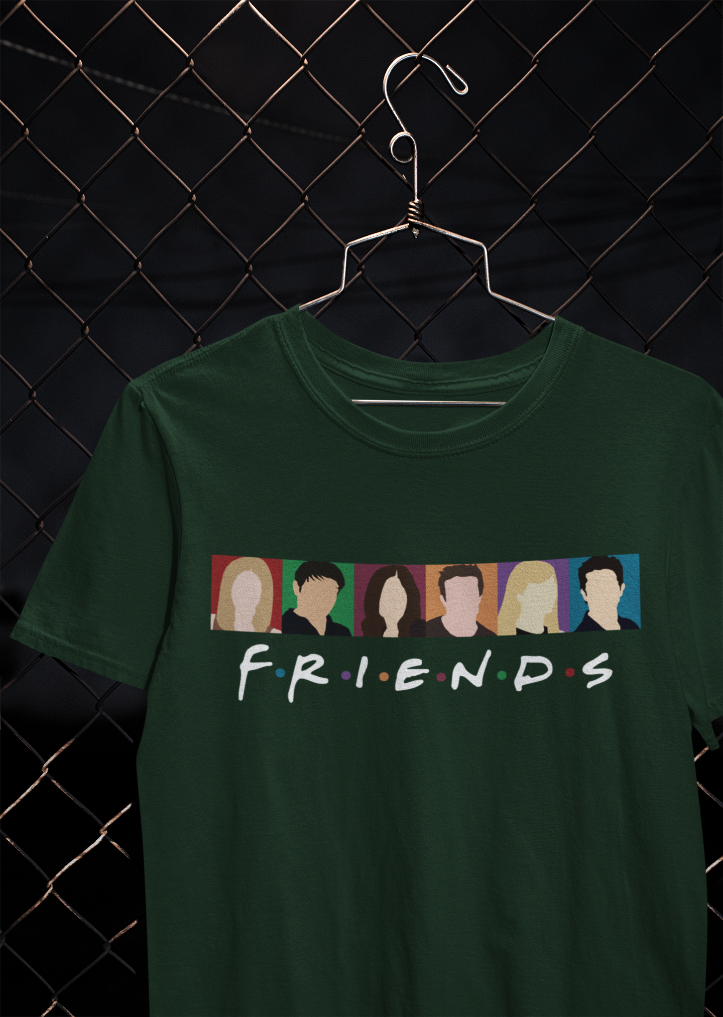 F.R.I.E.N.D.S. Friends Web Series Mens Half Sleeves T-shirt- FunkyTeesClub