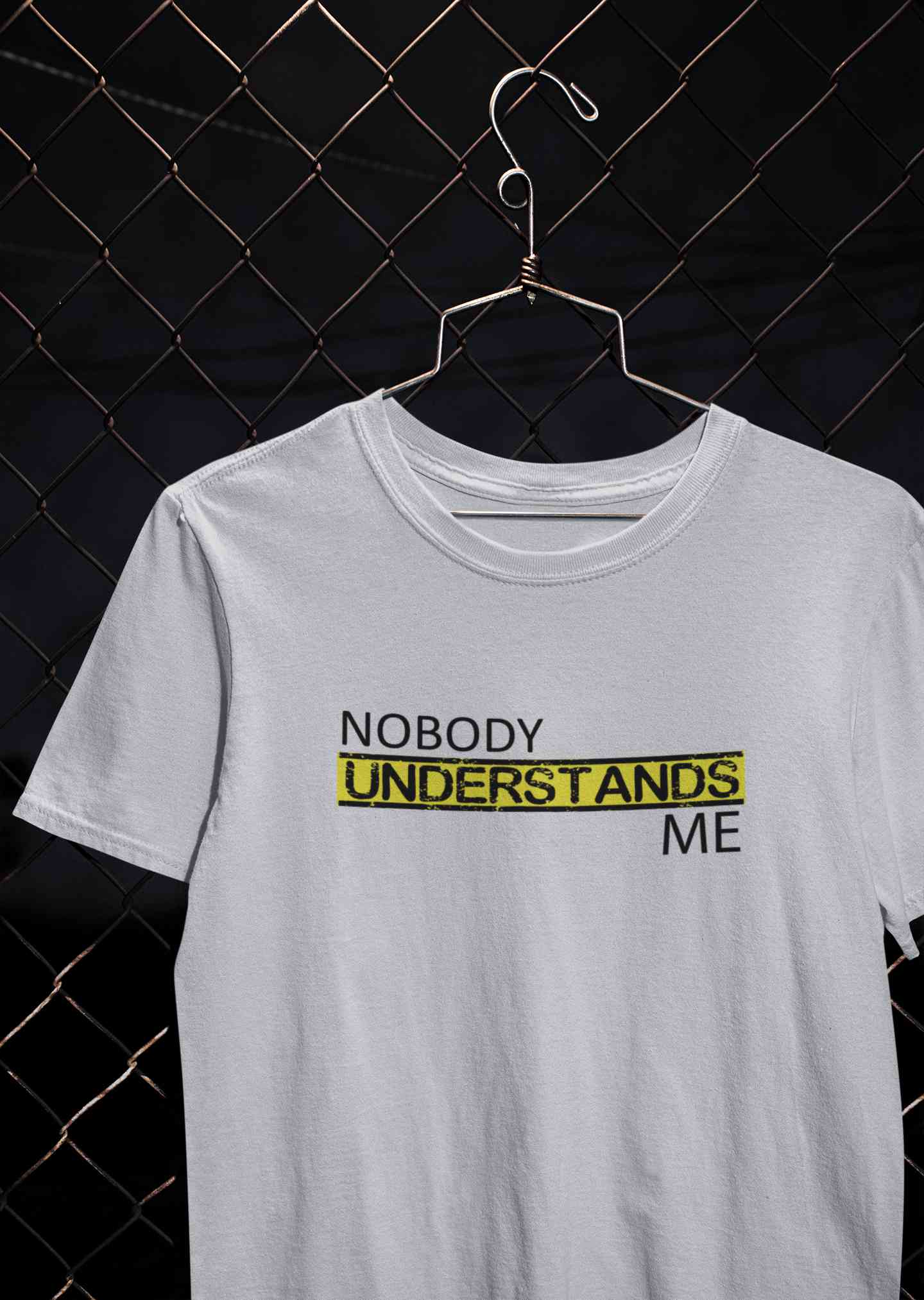 Nobody Understands Me Women Half Sleeves T-shirt- FunkyTeesClub