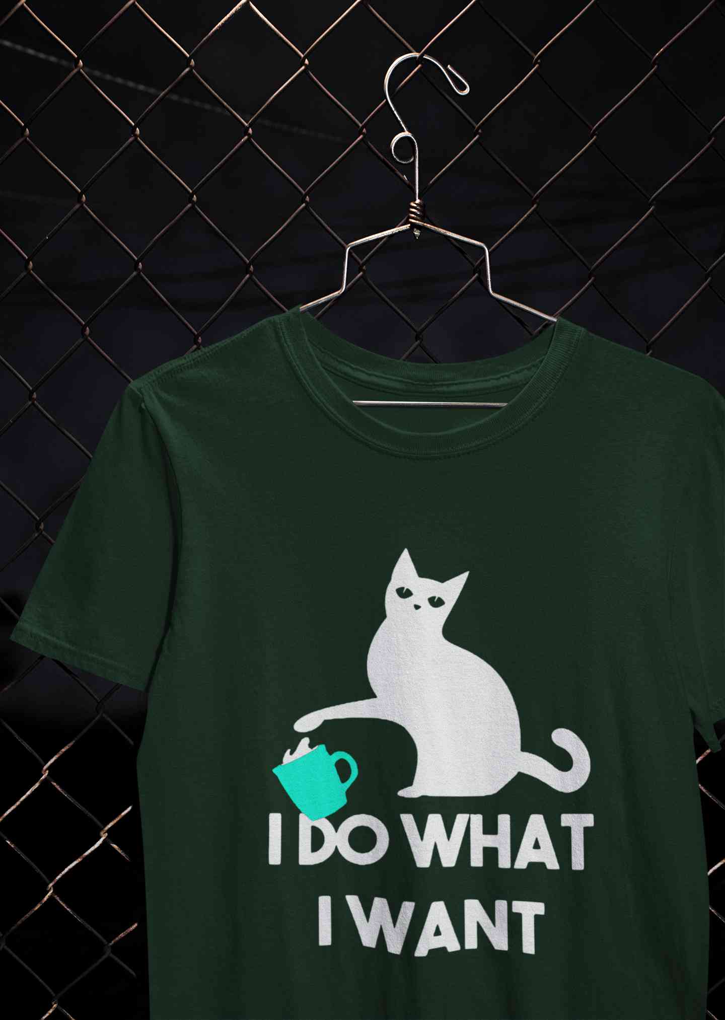 I Do What I Want Mens Half Sleeves T-shirt- FunkyTeesClub
