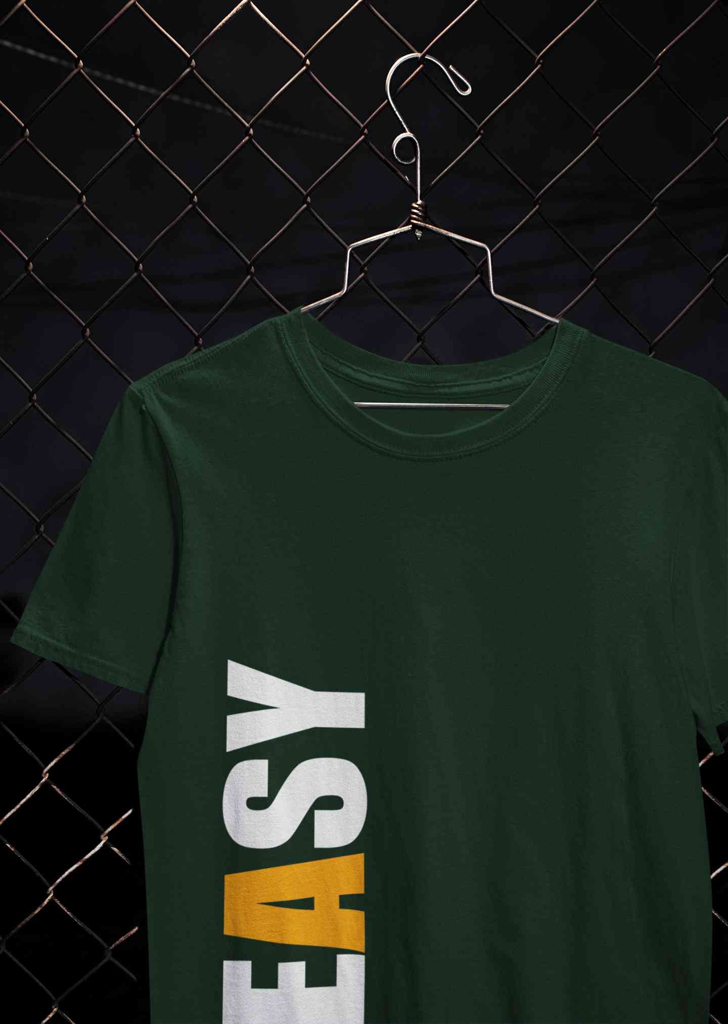 Easy Mens Half Sleeves T-shirt- FunkyTeesClub