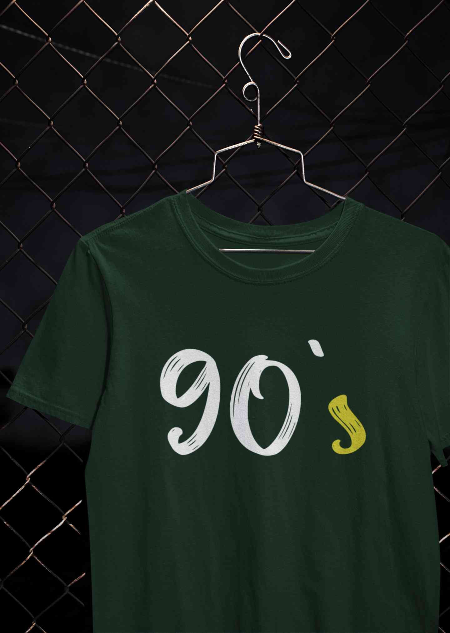 90s Women Half Sleeves T-shirt- FunkyTeesClub