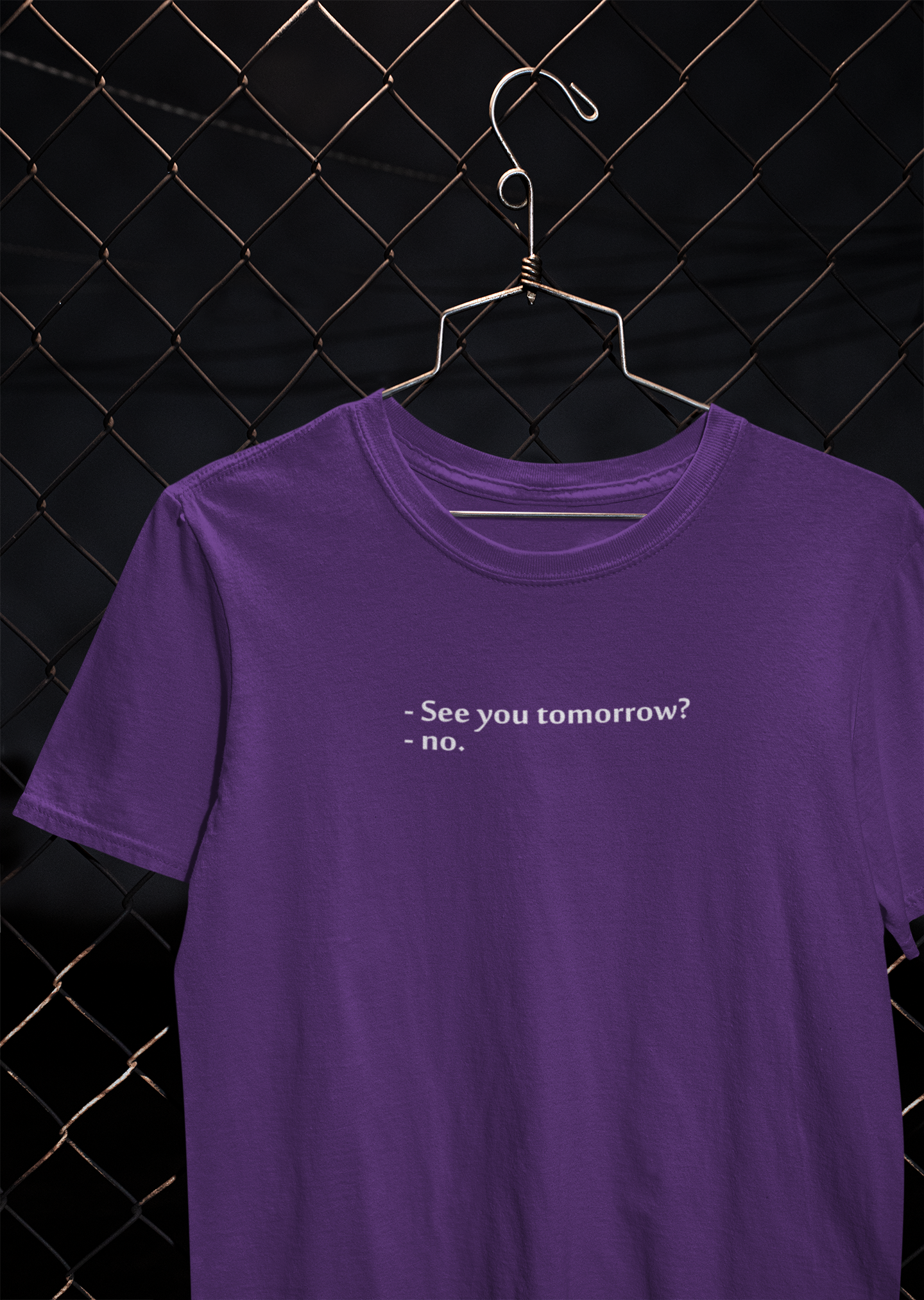 See You Tomorrow Quotes Women Half Sleeves T-shirt- FunkyTeesClub