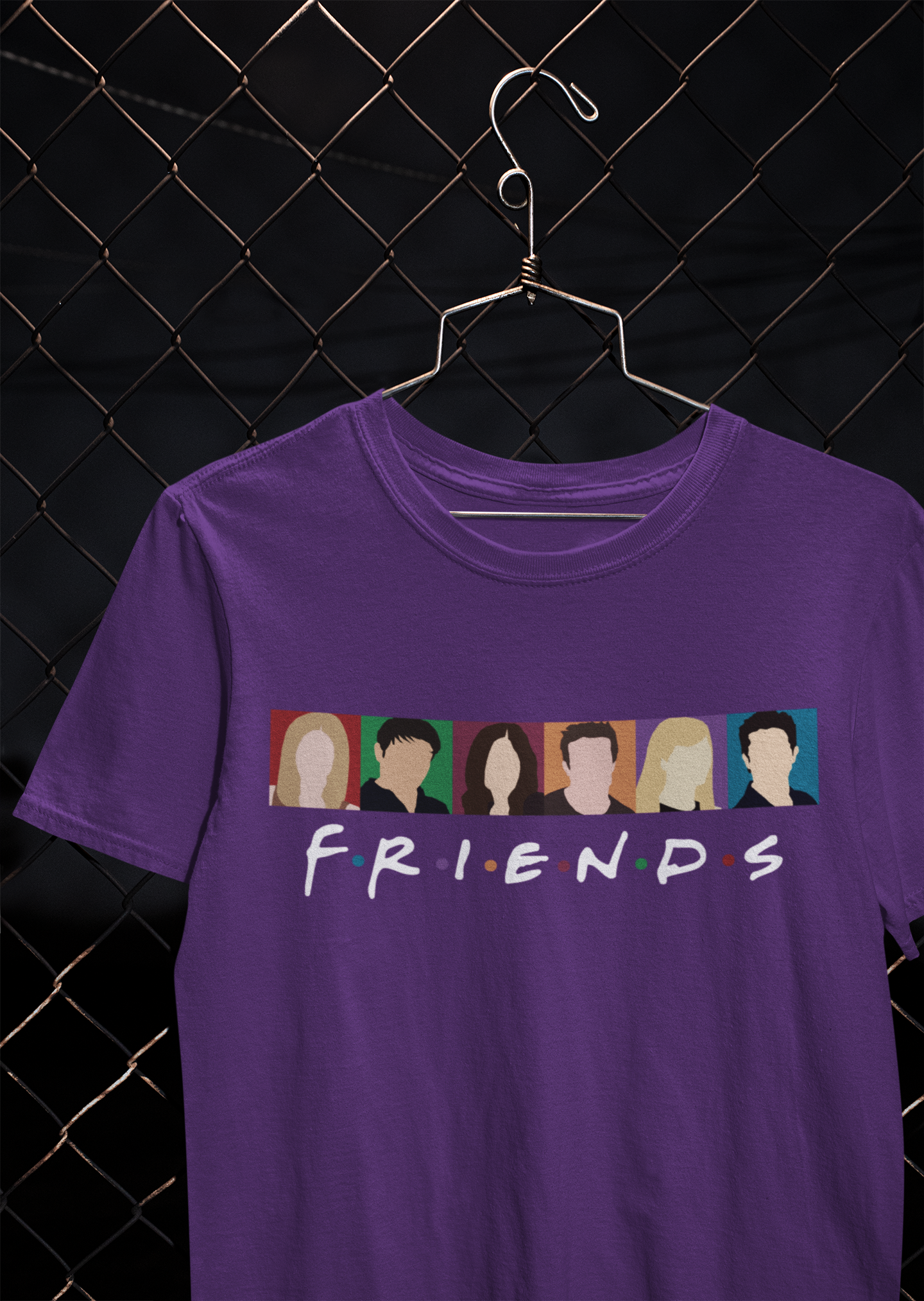 F.R.I.E.N.D.S. Friends Web Series Mens Half Sleeves T-shirt- FunkyTeesClub