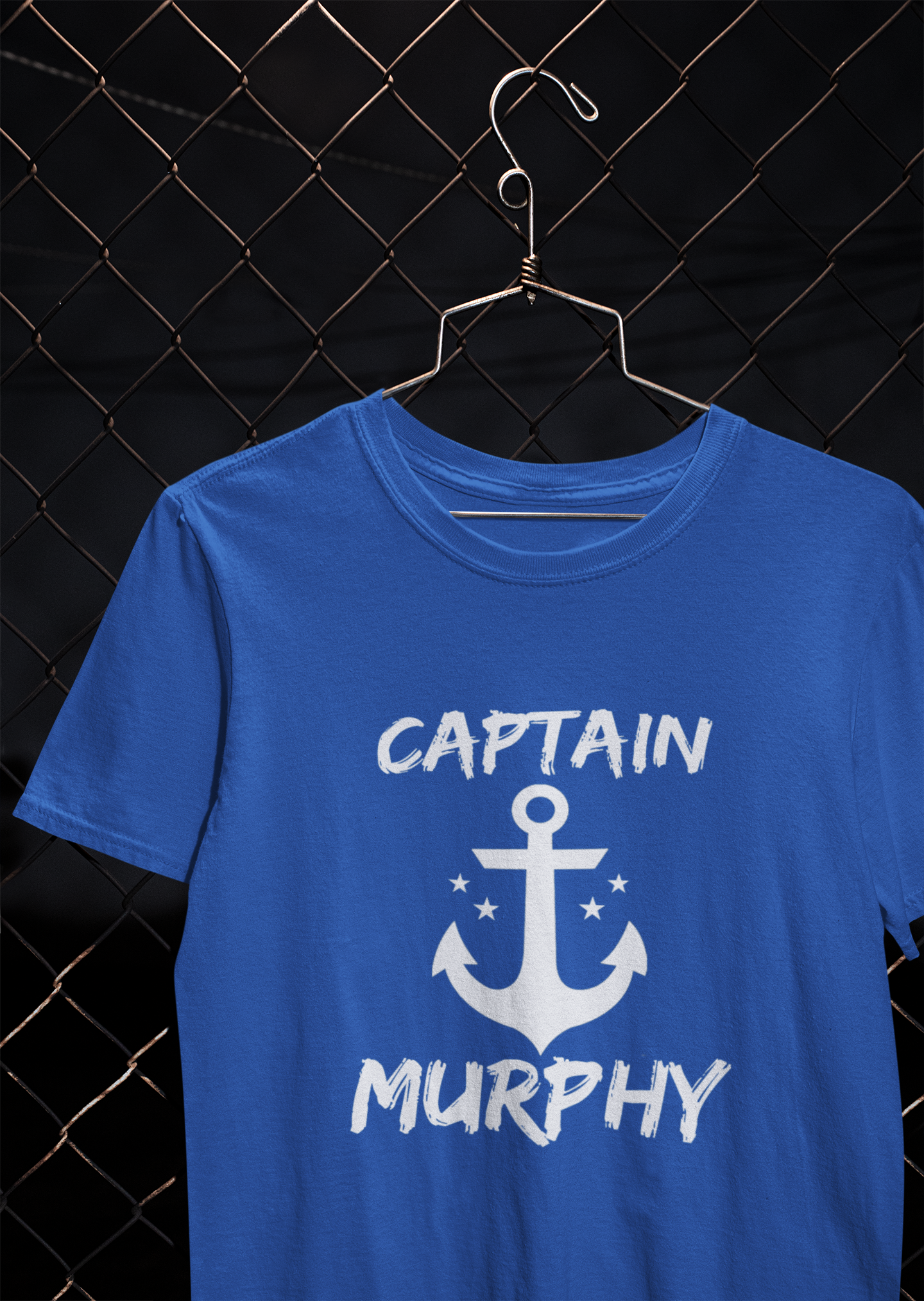 Captain Murphy Merchant Navy Mens Half Sleeves T-shirt- FunkyTeesClub