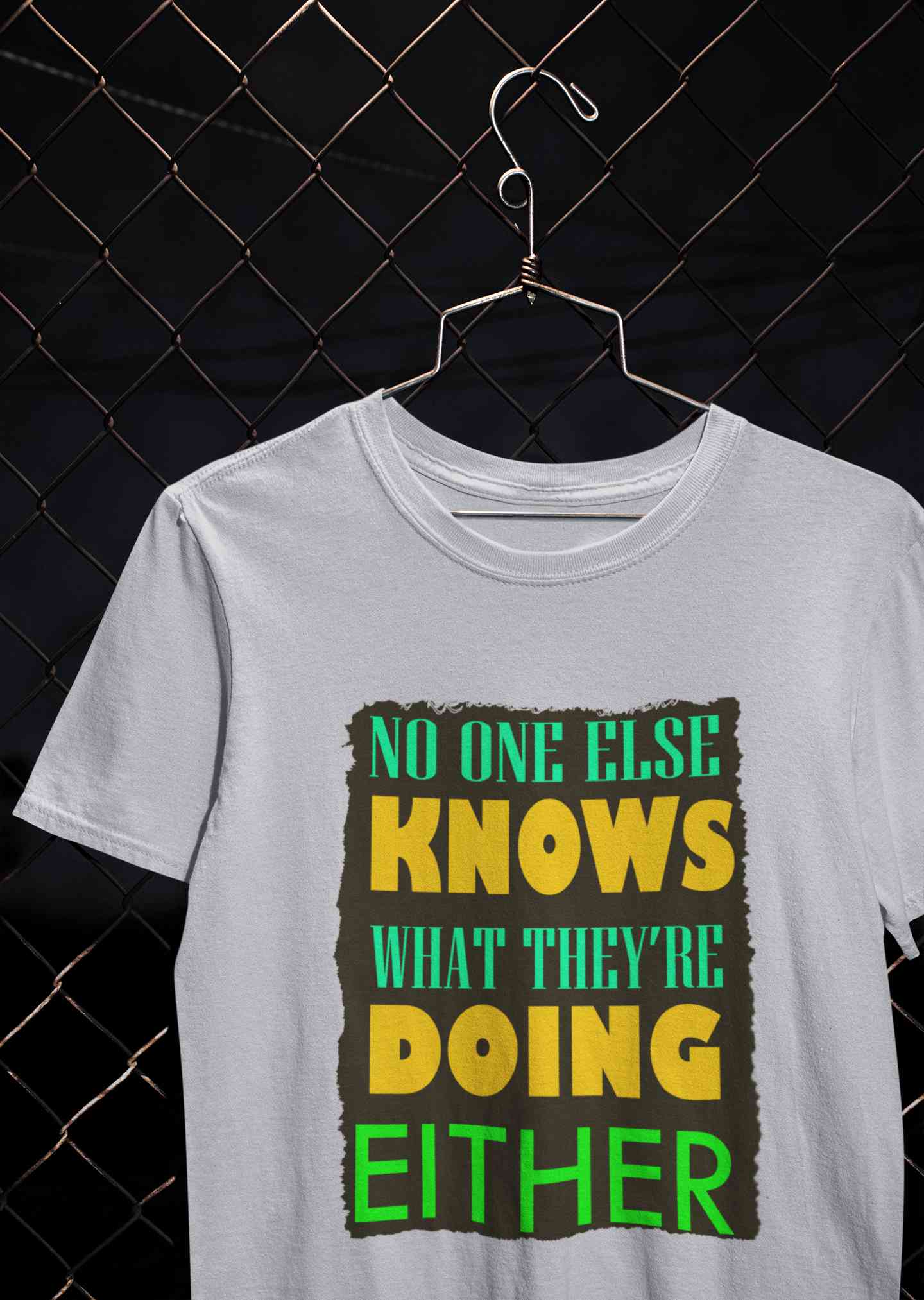 No One Knows Women Half Sleeves T-shirt- FunkyTeesClub