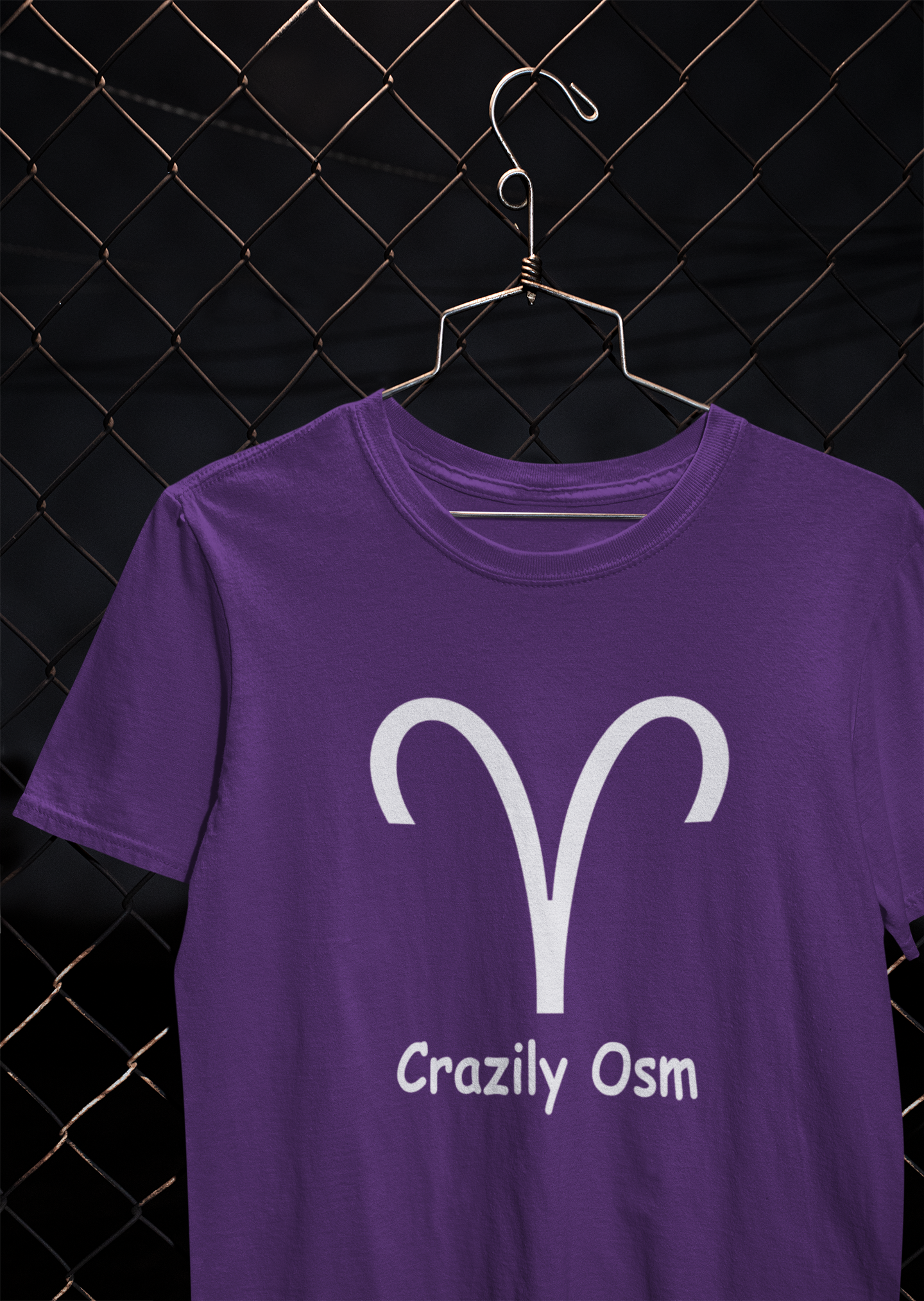 Aries Zodiac Sign Mens Half Sleeves T-shirt- FunkyTeesClub