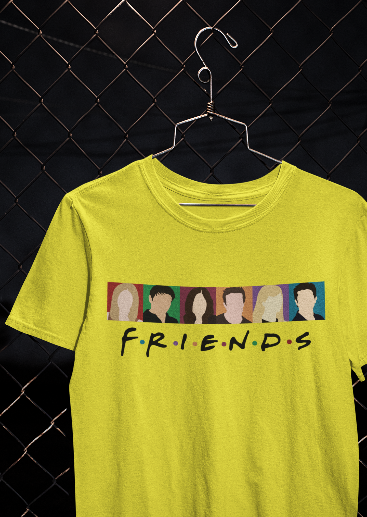 F.R.I.E.N.D.S. Friends Web Series Mens Half Sleeves T-shirt- FunkyTeesClub