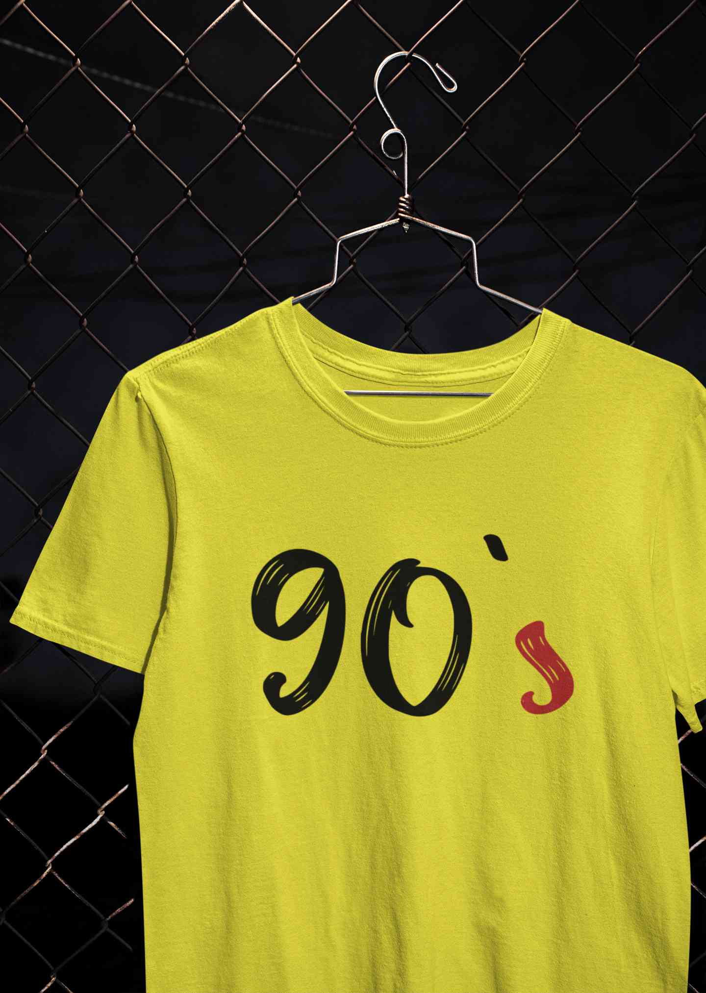 90s Mens Half Sleeves T-shirt- FunkyTeesClub