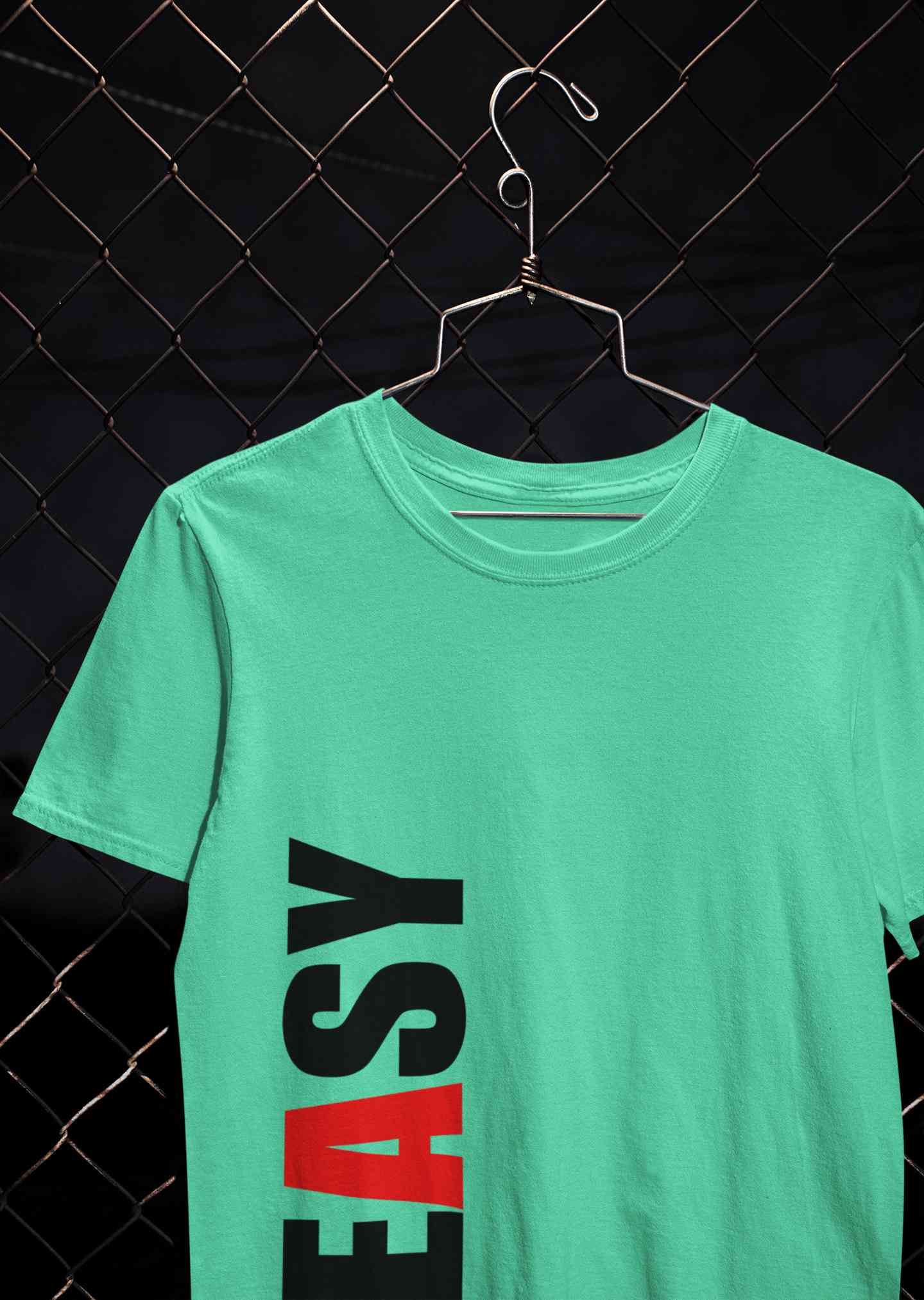 Easy Mens Half Sleeves T-shirt- FunkyTeesClub