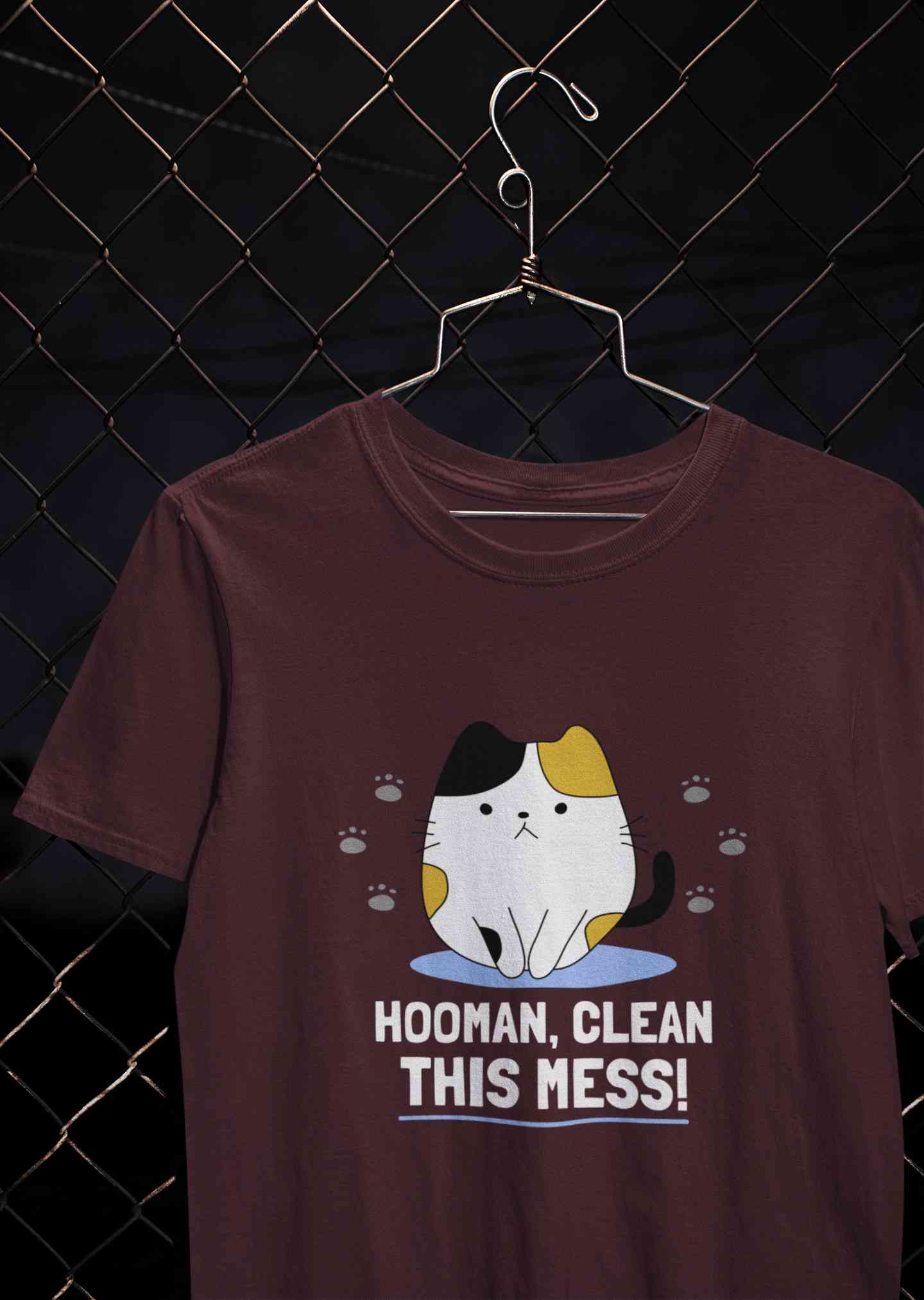 Human Clean This Mess Funny Mens Half Sleeves T-shirt- FunkyTeesClub