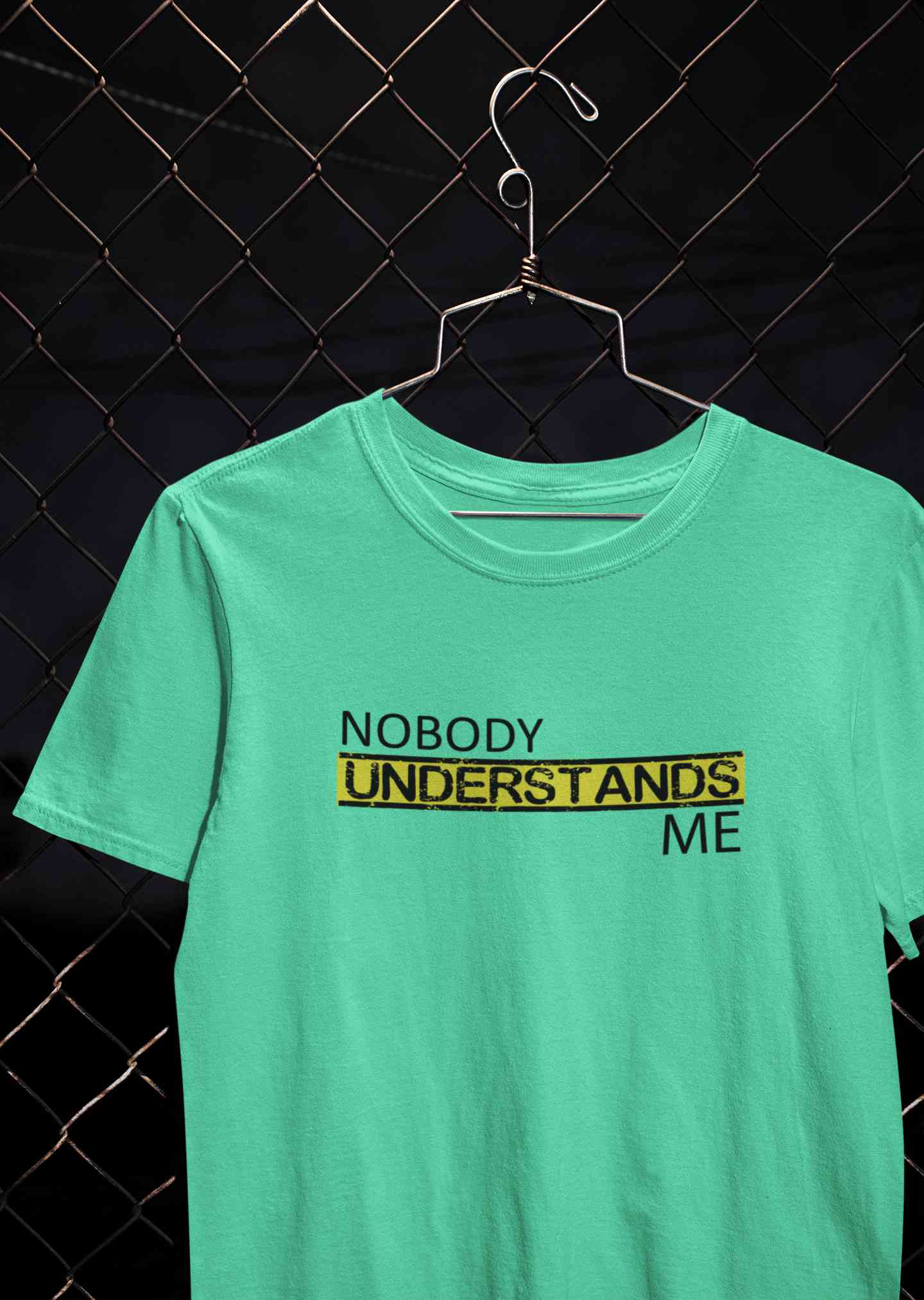 Nobody Understands Me Women Half Sleeves T-shirt- FunkyTeesClub