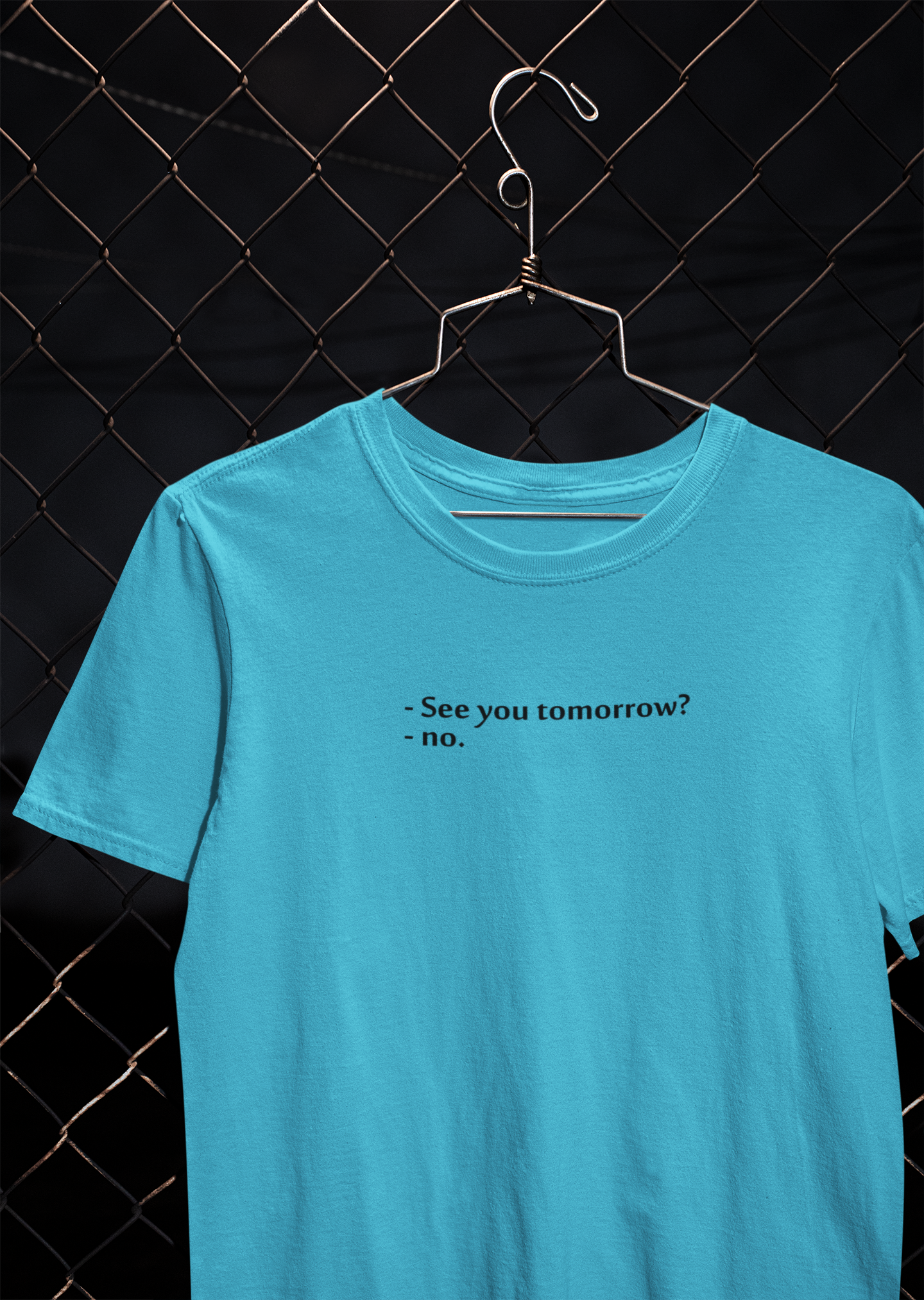 See You Tomorrow Quotes Women Half Sleeves T-shirt- FunkyTeesClub