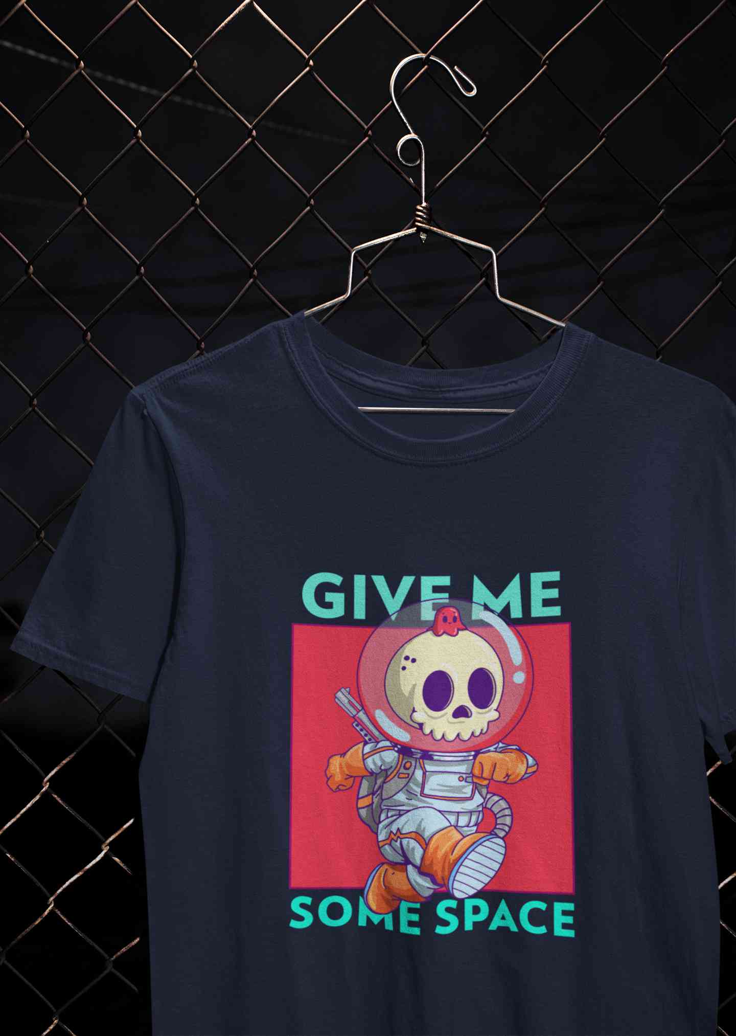 Give Me Some Space Women Half Sleeves T-shirt- FunkyTeesClub