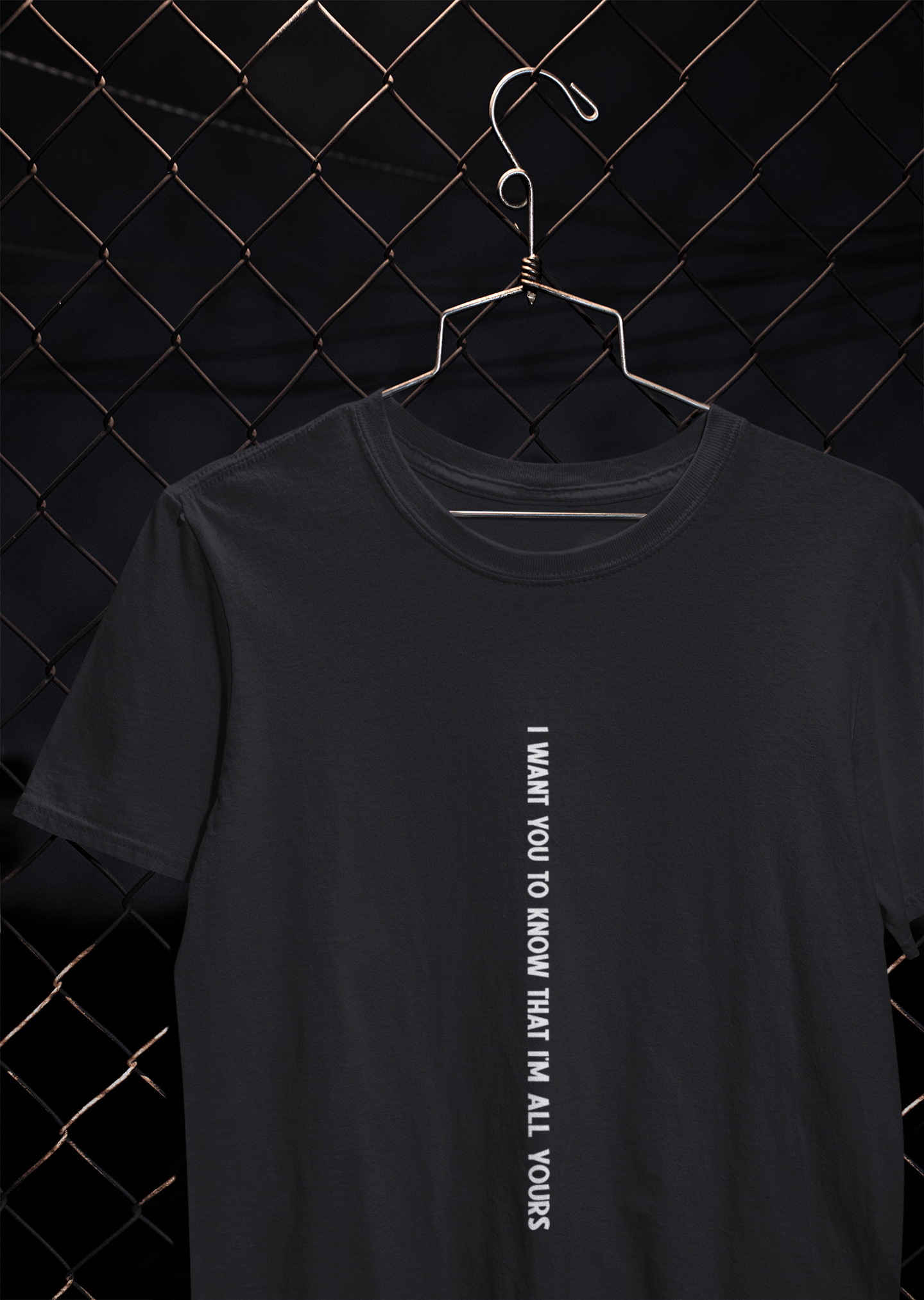 I Want You To Know That I Am All Yours Quotes Mens Half Sleeves T-shirt- FunkyTeesClub