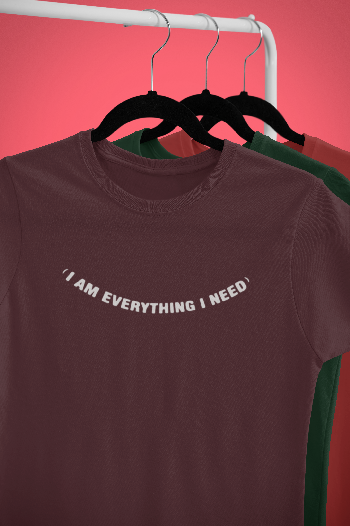 Everything I Need Desi Women Half Sleeves T-shirt- FunkyTeesClub