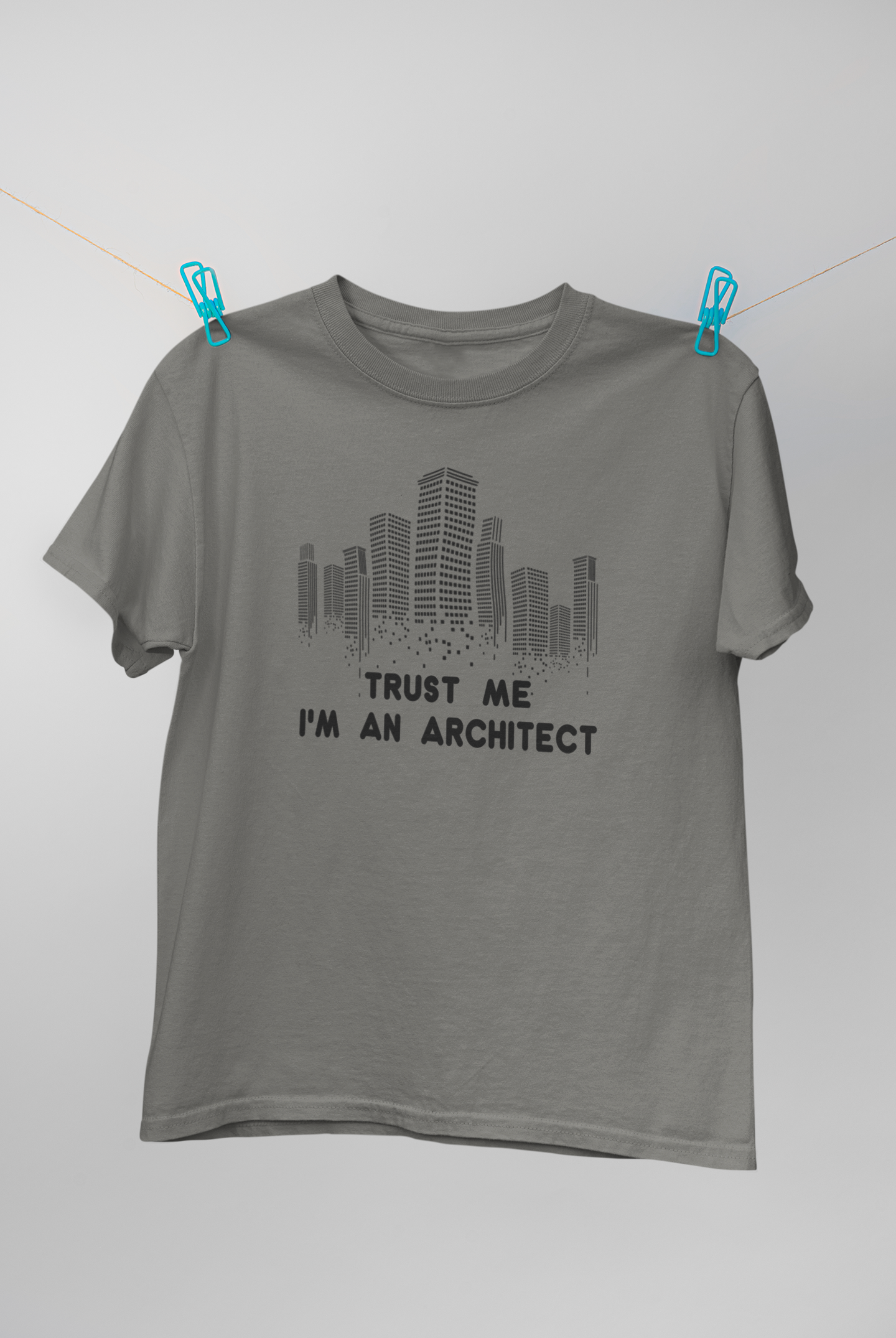 Trust Me I Am An Architect Profession Mens Half Sleeves T-shirt- FunkyTeesClub