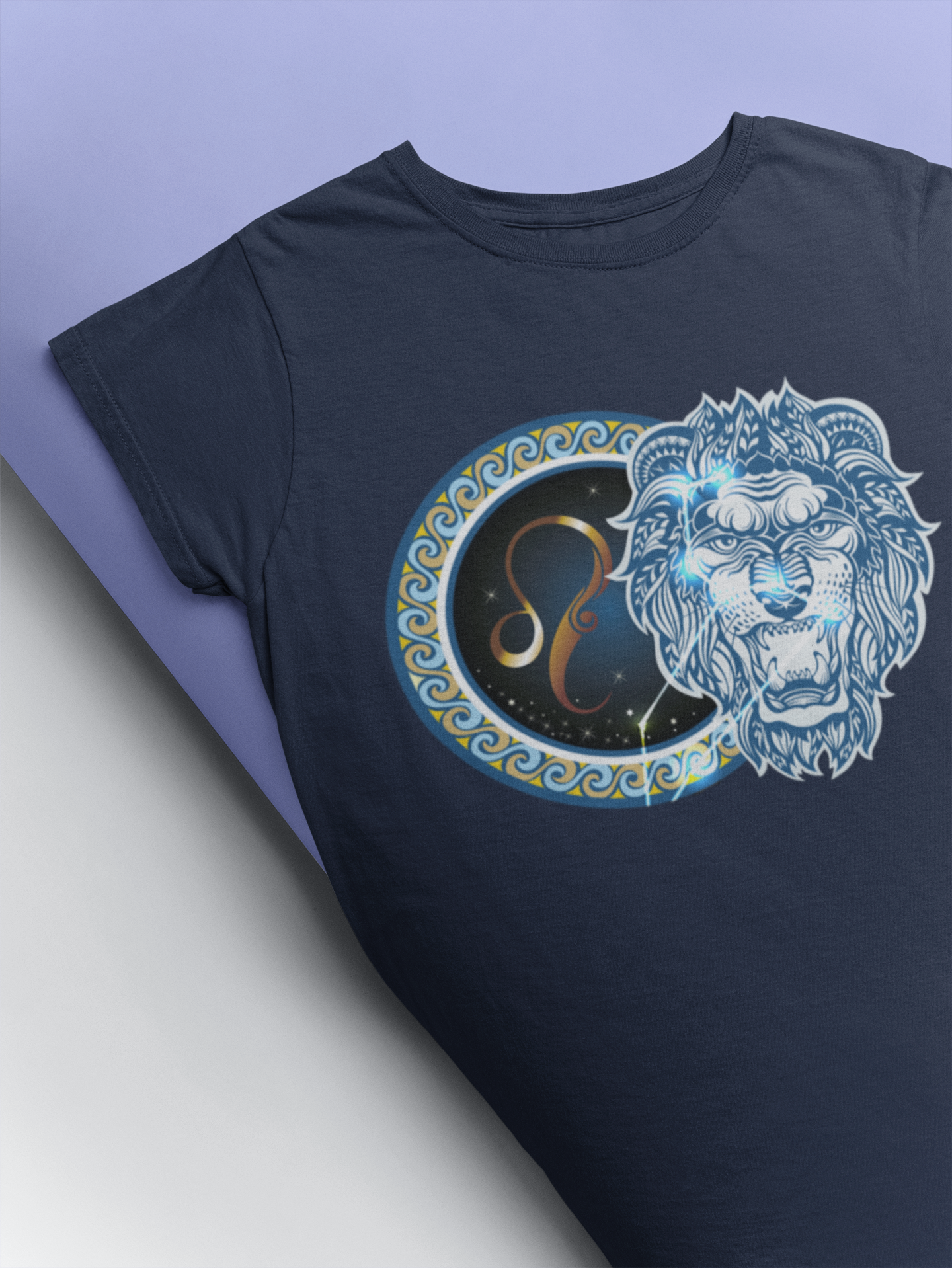 Leo Zodiac Sign Women Half Sleeves T-shirt- FunkyTeesClub