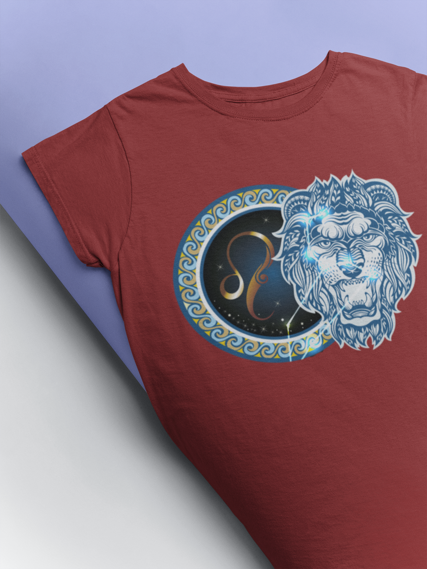 Leo Zodiac Sign Women Half Sleeves T-shirt- FunkyTeesClub