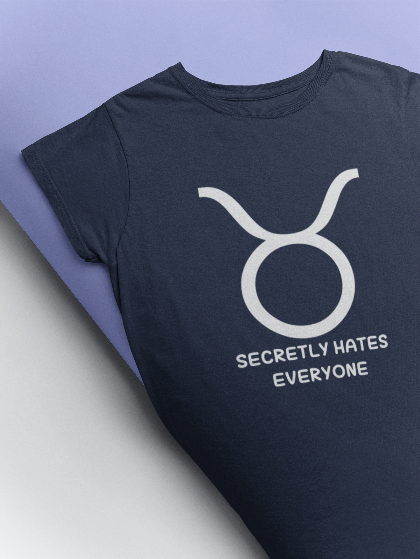 Taurus Zodiac Sign Mens Half Sleeves T-shirt- FunkyTeesClub