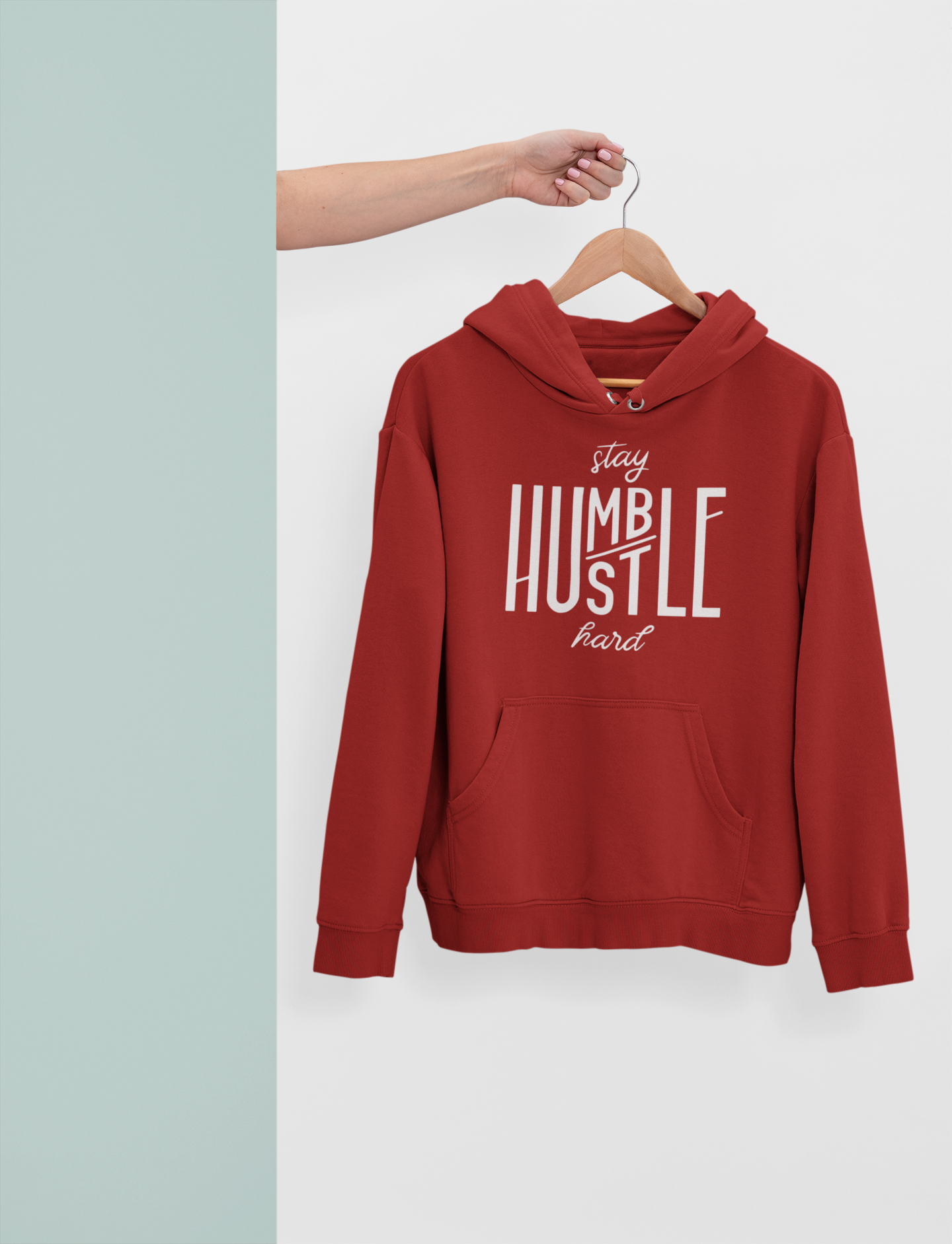 Stay Humble Men Hoodies-FunkyTeesClub