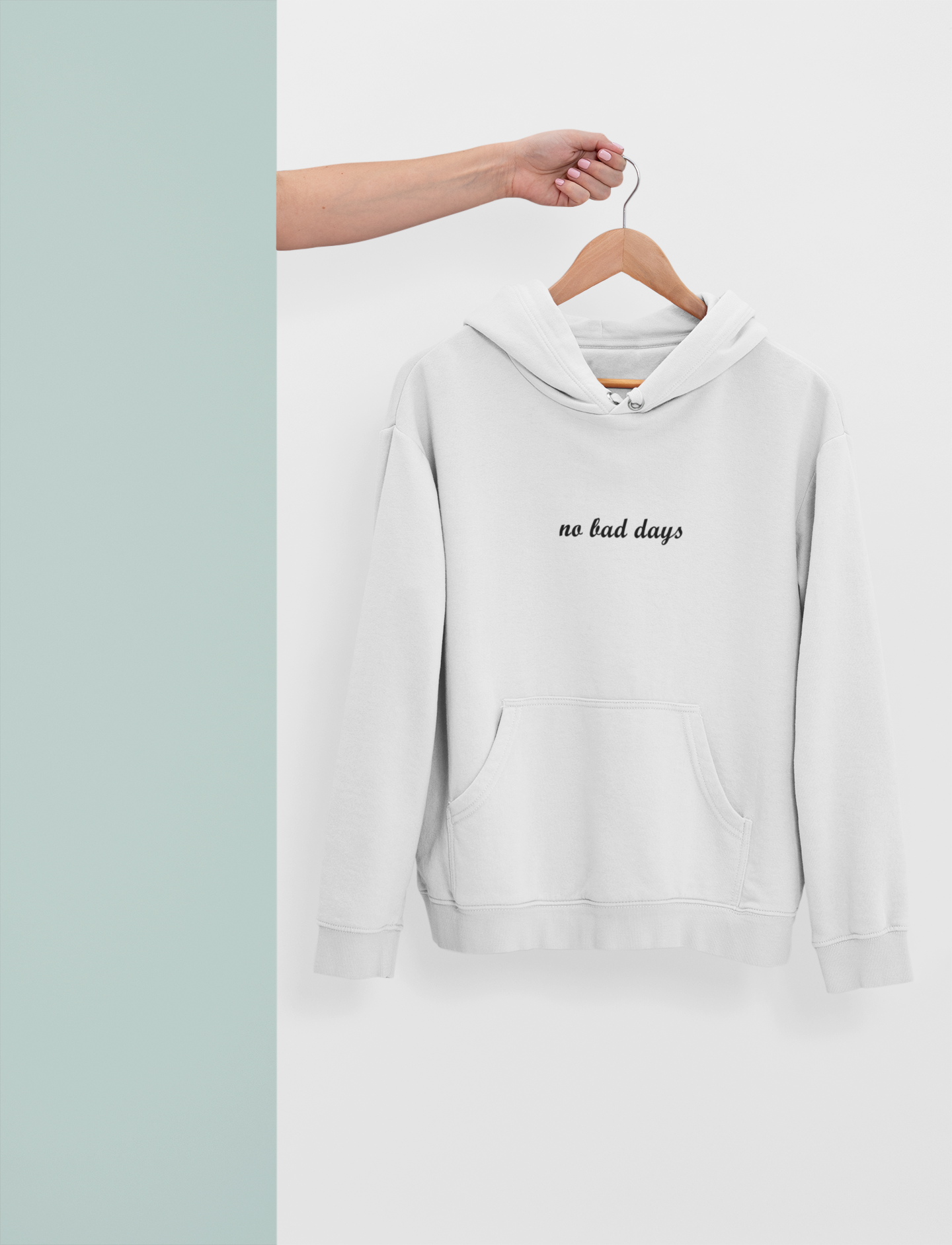 No Bad Days Hoodies for Women-FunkyTeesClub