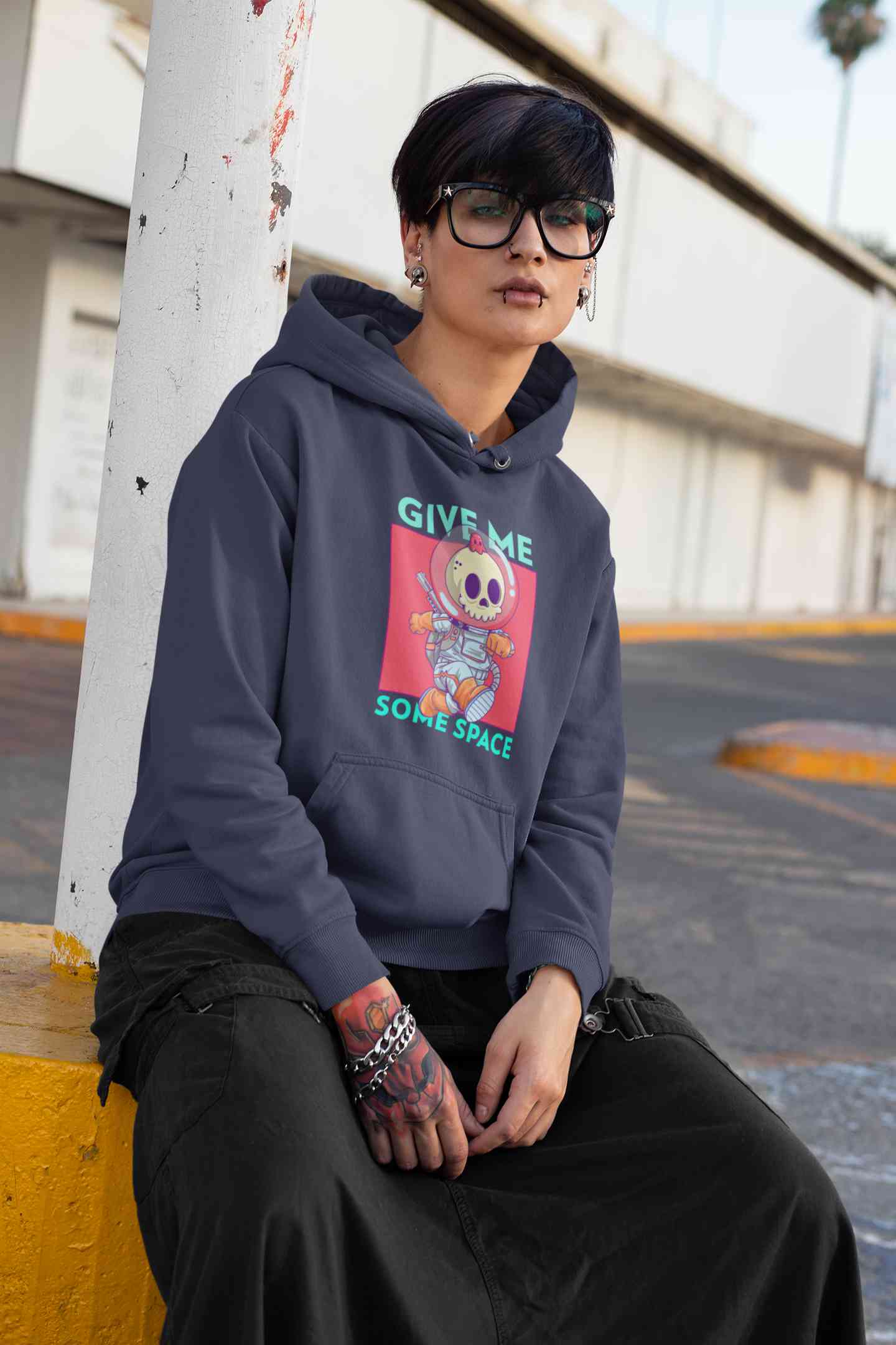Give Me Some Space Hoodies for Women-FunkyTeesClub