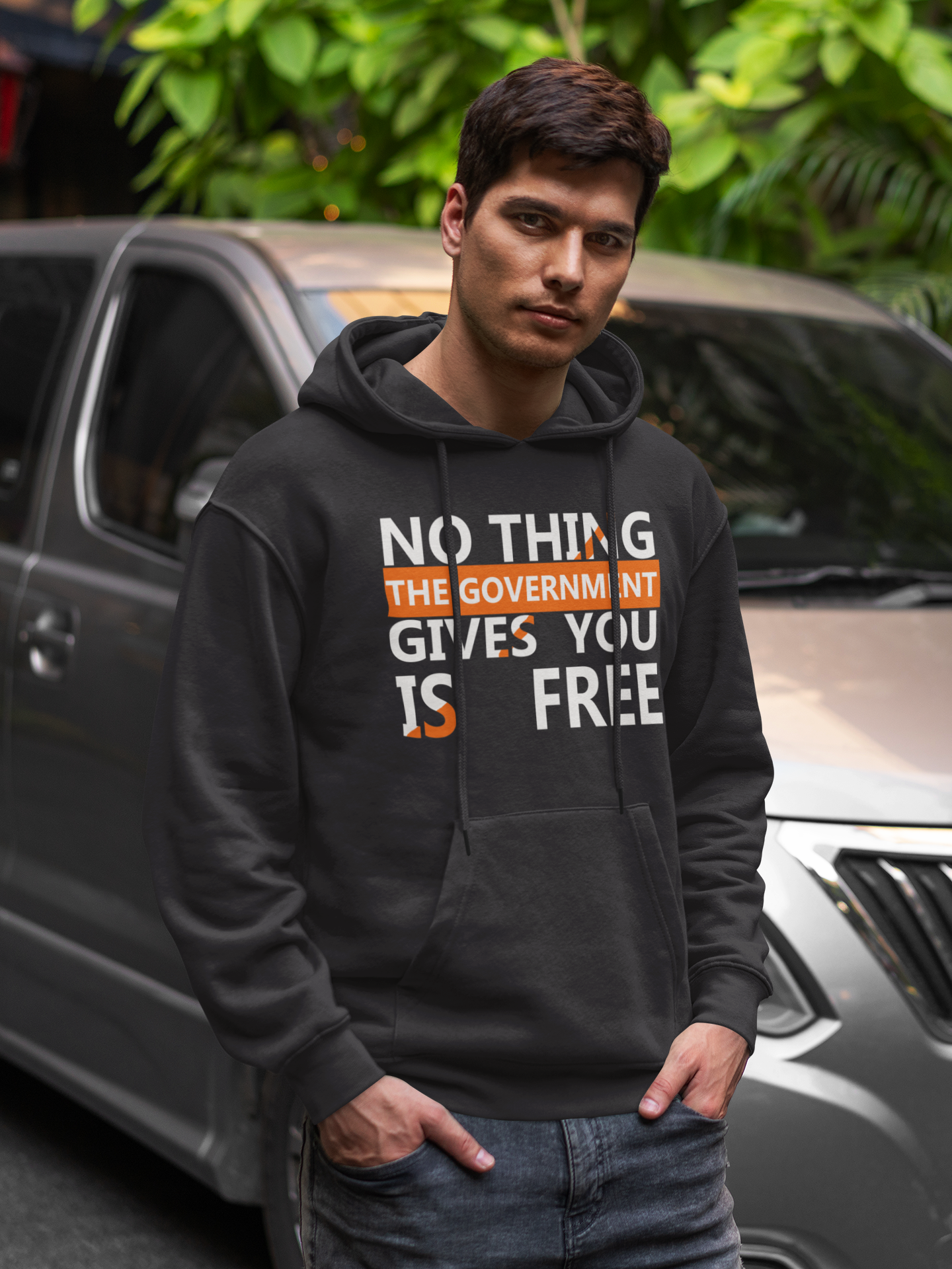 Nothing The Government Gives You Is Free Anti-Government Men Hoodies-FunkyTeesClub