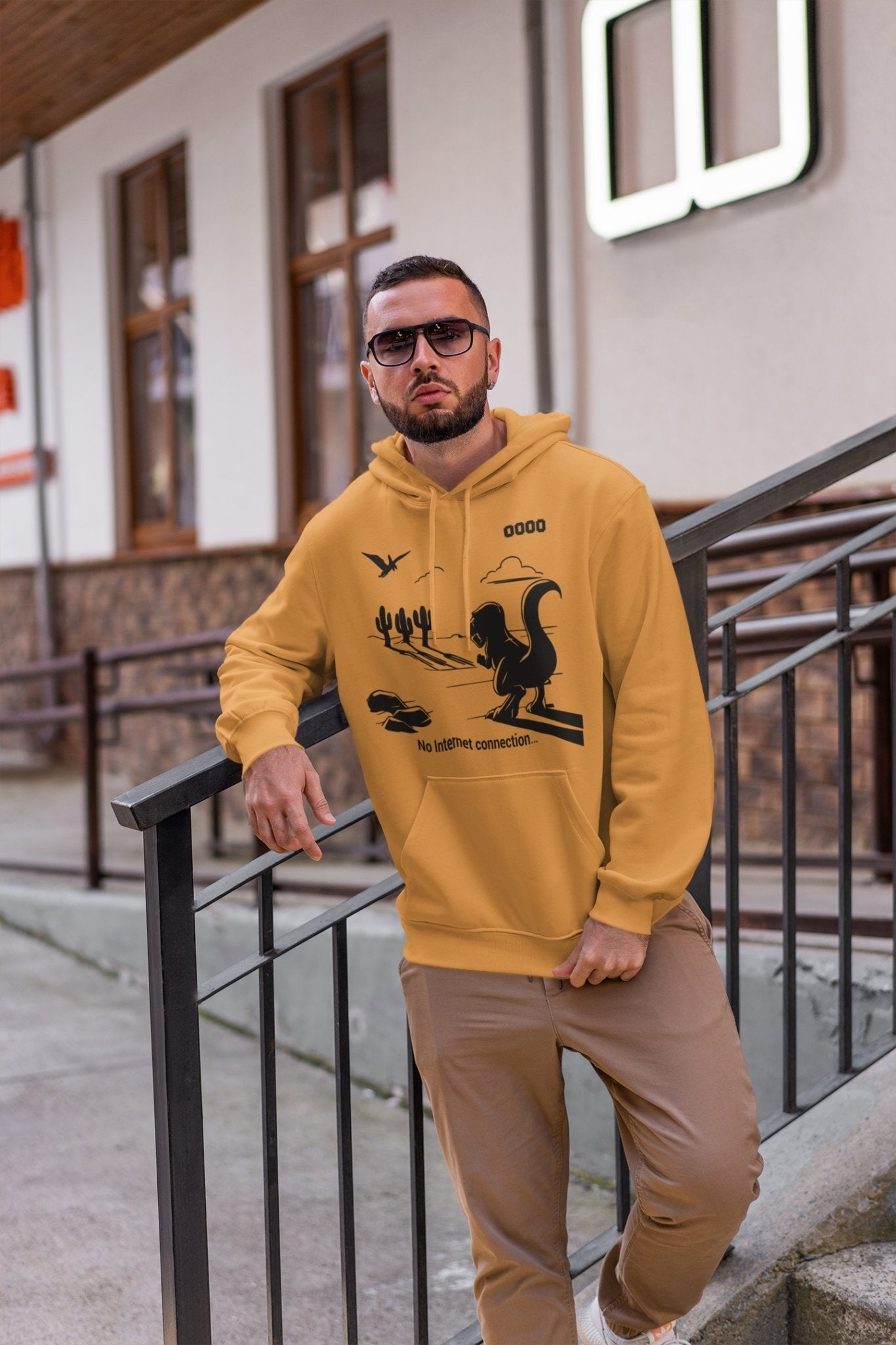 No Internet Aime Men Hoodies-FunkyTeesClub - Funky Tees Club
