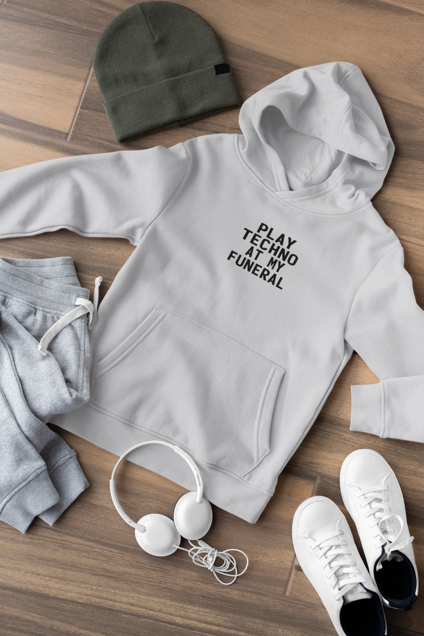 Play Techno At My Funeral Men Hoodies-FunkyTeesClub - Funky Tees Club