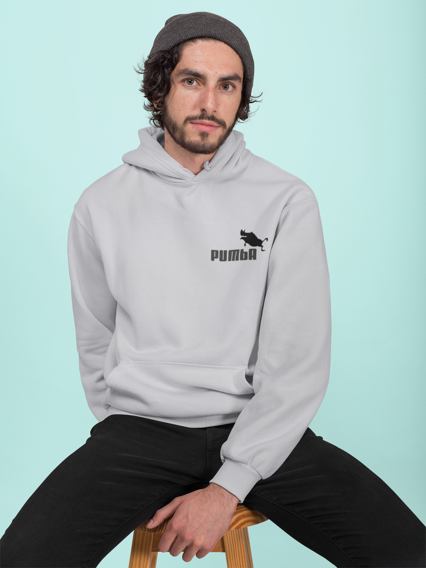 Pumba Funny Men Hoodies-FunkyTeesClub