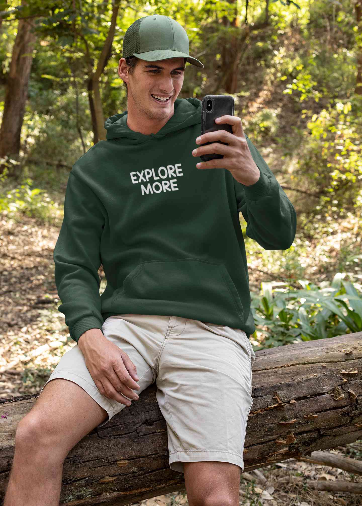 Explore More Men Hoodies-FunkyTeesClub